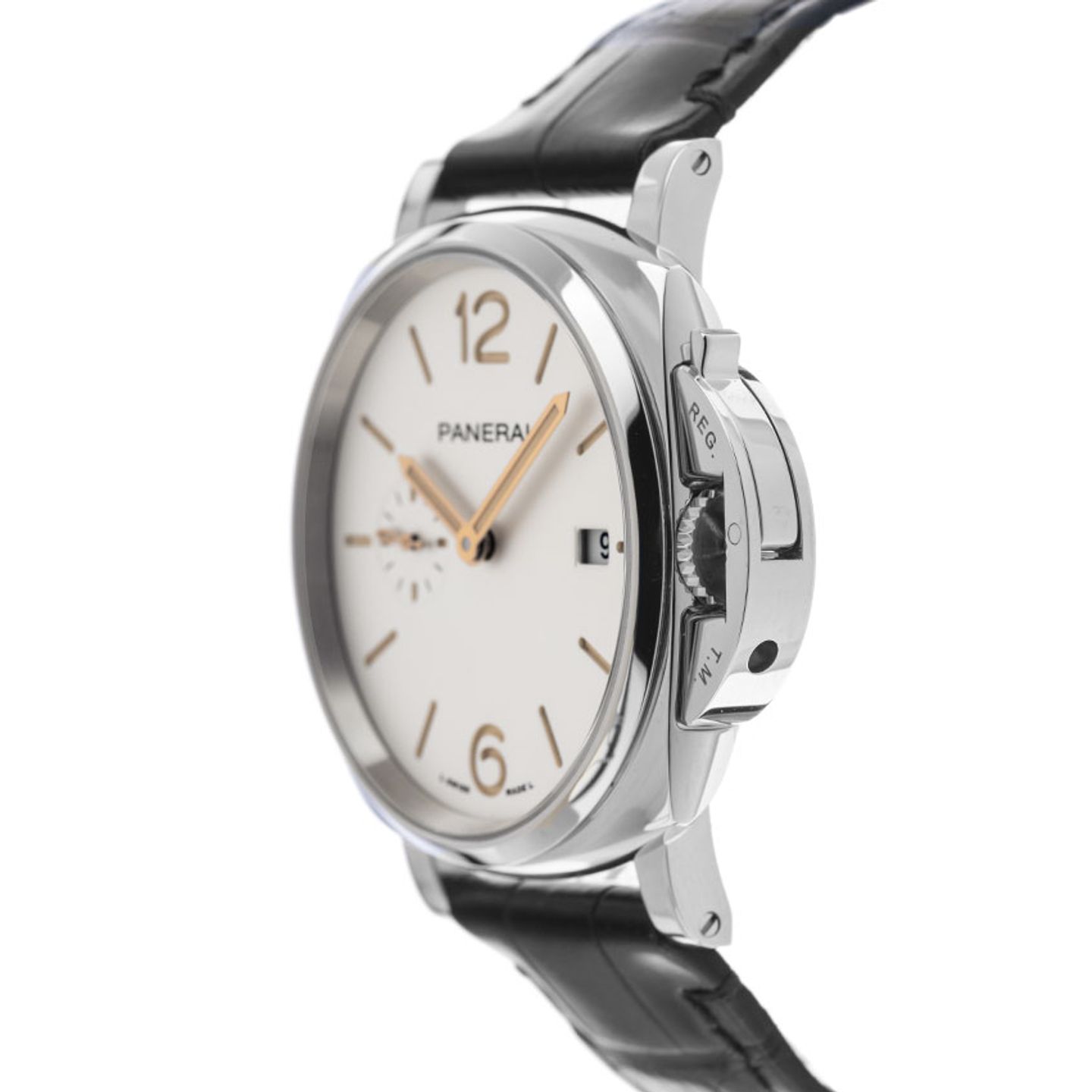Panerai Luminor Due PAM01388 (2025) - White dial 42 mm Steel case (4/7)
