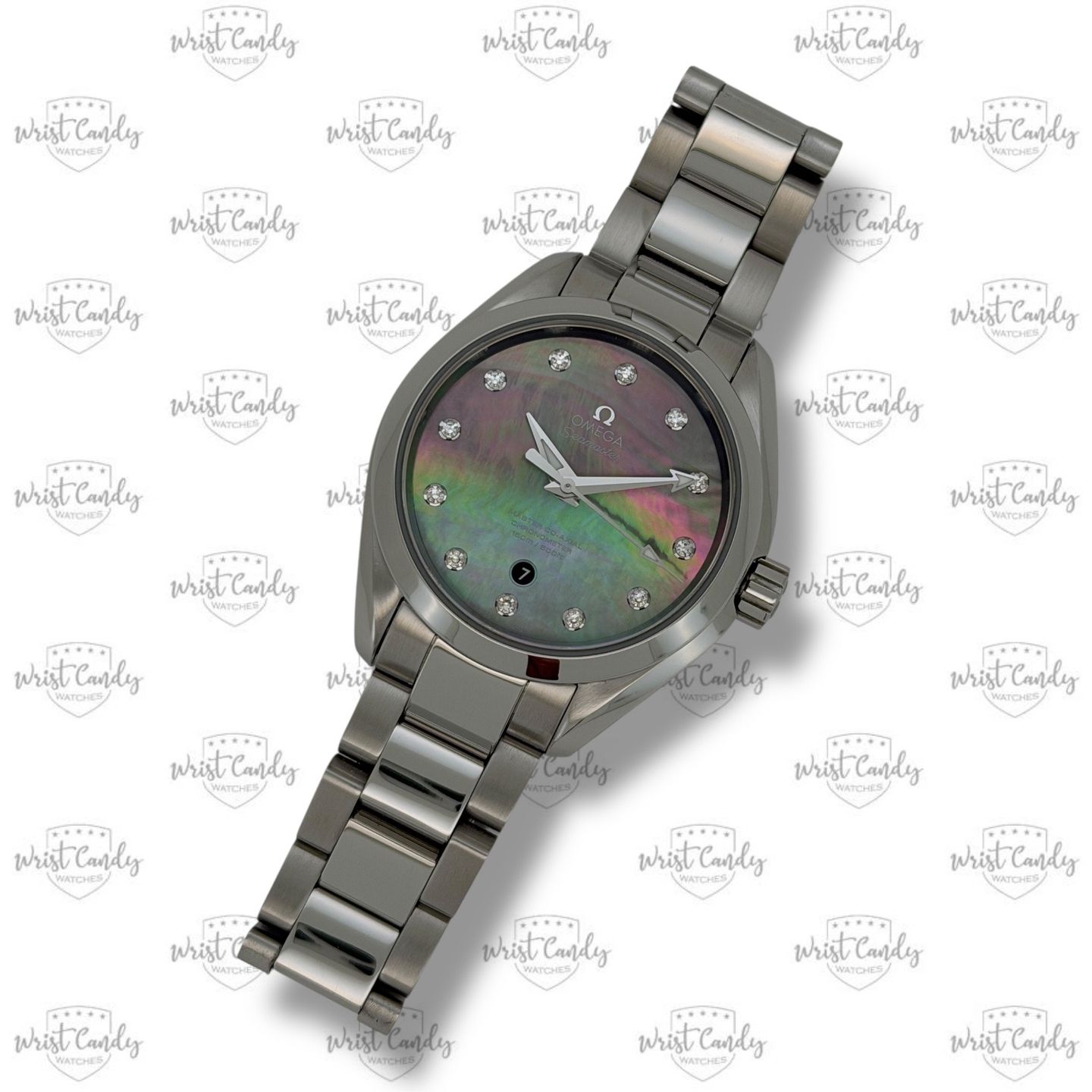 Omega Seamaster Aqua Terra 220.10.38.20.57.001 (Unknown (random serial)) - Pearl dial 38 mm Steel case (4/8)