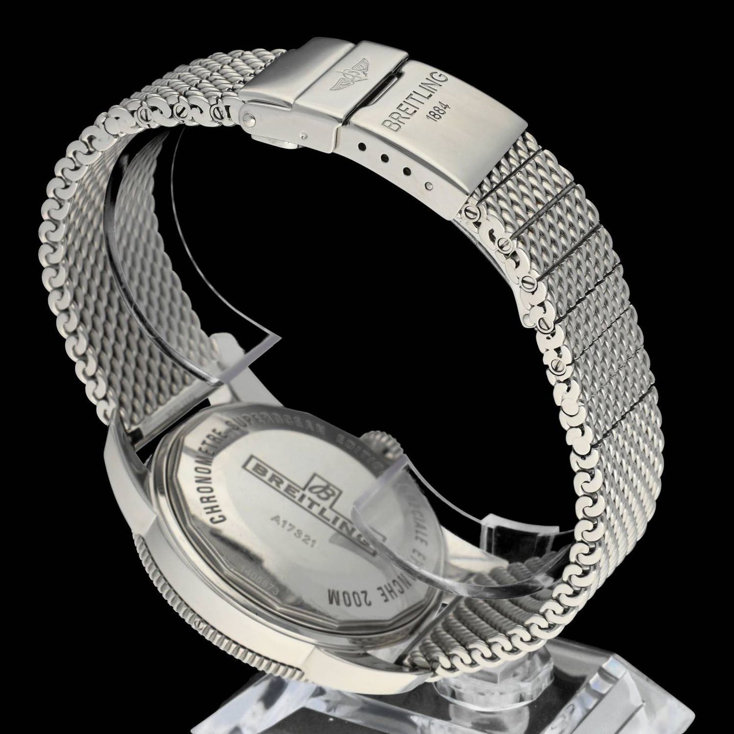 Breitling Superocean Heritage 42 A17321 (2013) - Zwart wijzerplaat 42mm Staal (8/8)