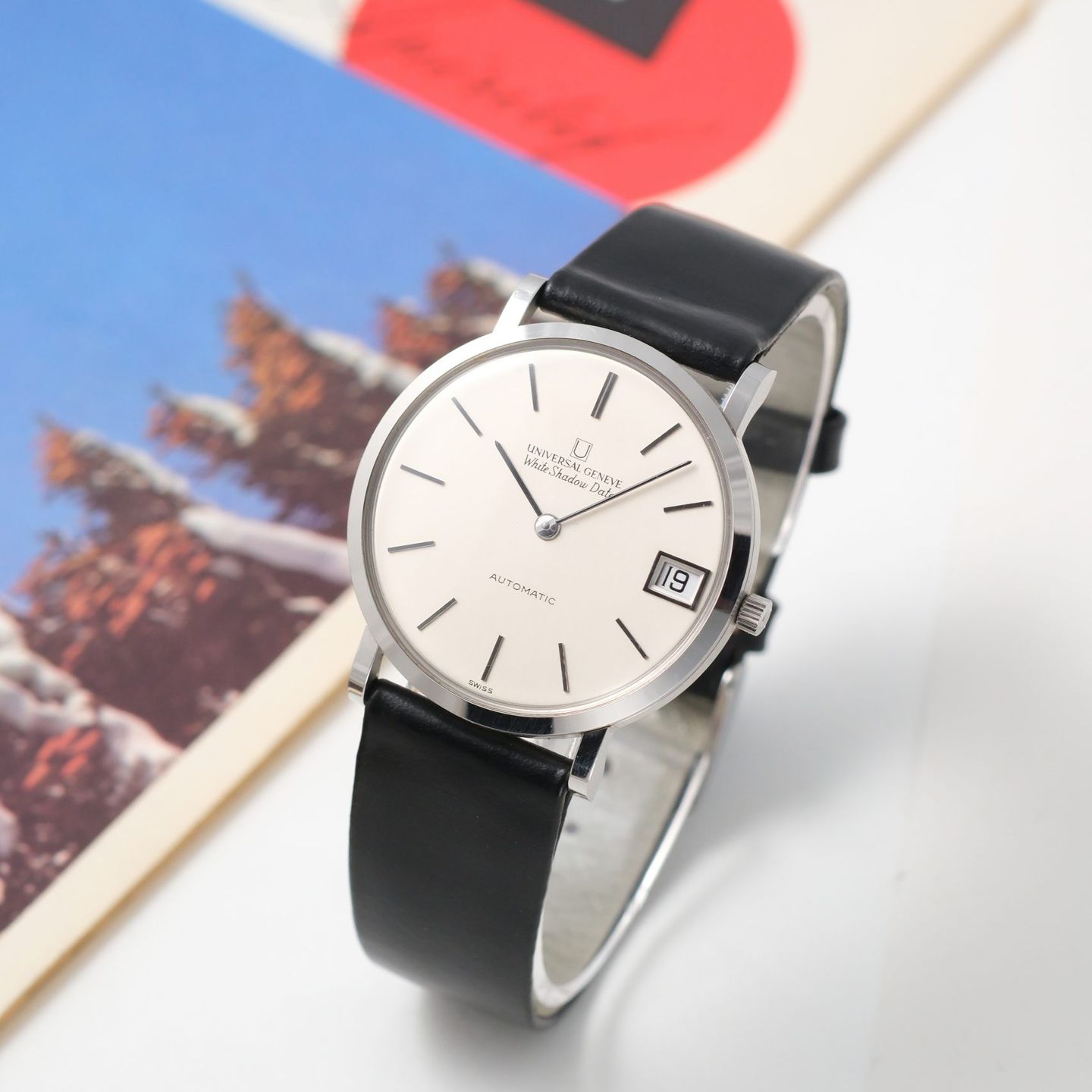 Universal Genève Vintage 867100/01 (1967) - Silver dial 33 mm Steel case (4/8)