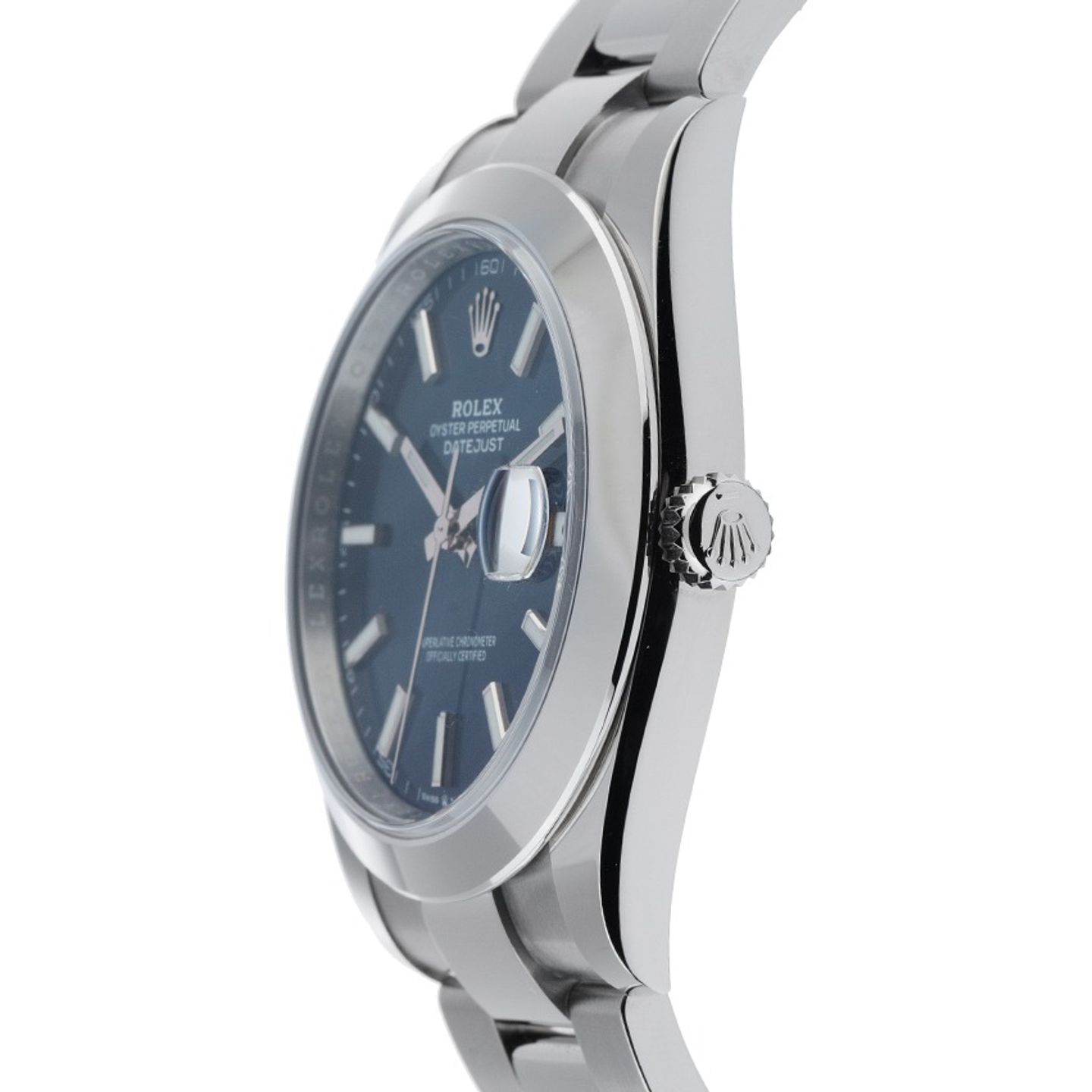 Rolex Datejust 41 126300 (2019) - Blue dial 41 mm Steel case (4/7)