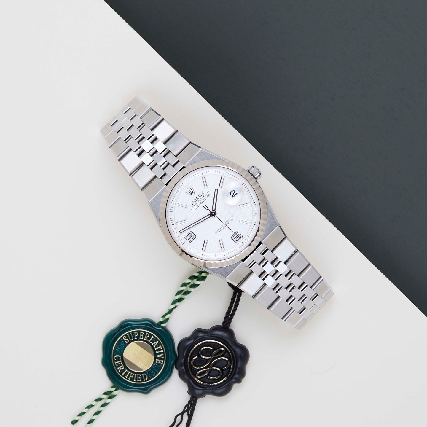 Rolex Land-Dweller 36 127234 (2026) - Wit wijzerplaat 36mm Staal (2/8)