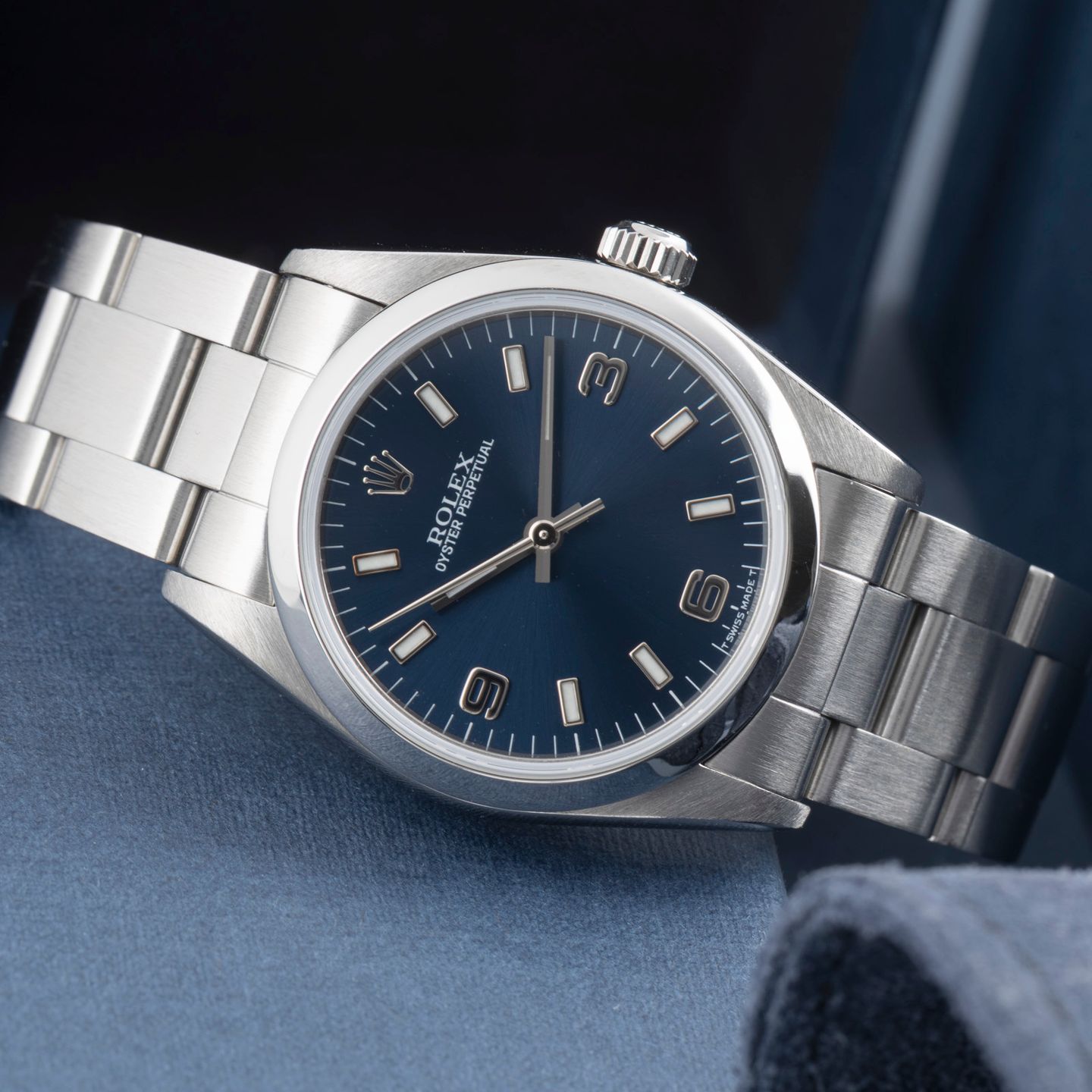 Rolex Oyster Perpetual 31 77080 (Onbekend (willekeurig serienummer)) - 31mm Staal (2/8)