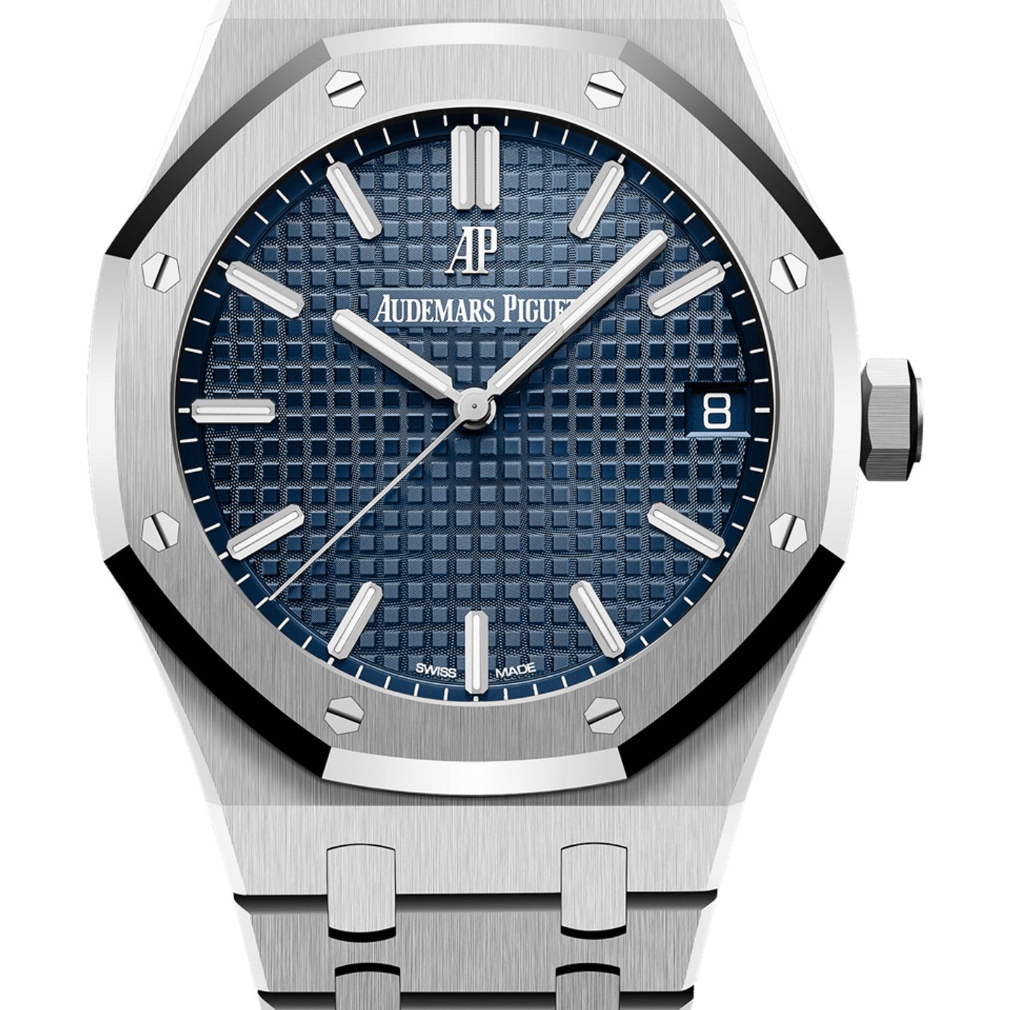 Audemars Piguet Royal Oak Selfwinding 15500ST.OO.1220ST.01 (2025) - Blauw wijzerplaat 41mm Staal (1/1)