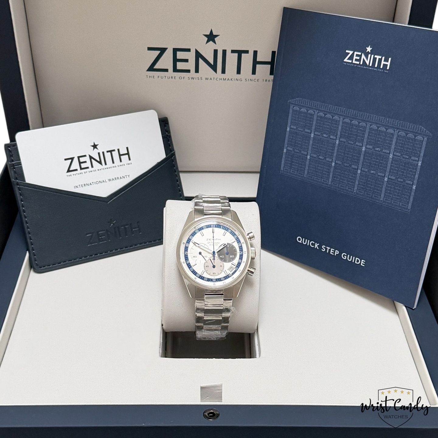Zenith El Primero Chronomaster 03.3203.3600/10.M3200 (2022) - Silver dial Steel case (8/8)