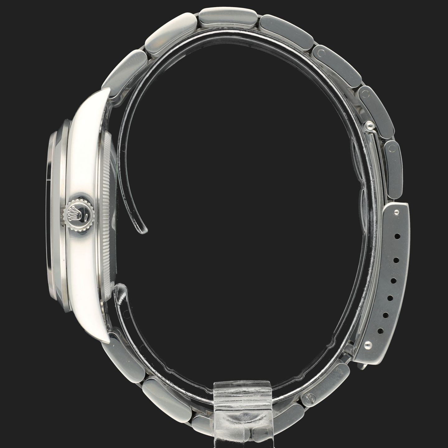 Rolex Air-King 14000 (1994) - Zilver wijzerplaat 34mm Staal (7/8)