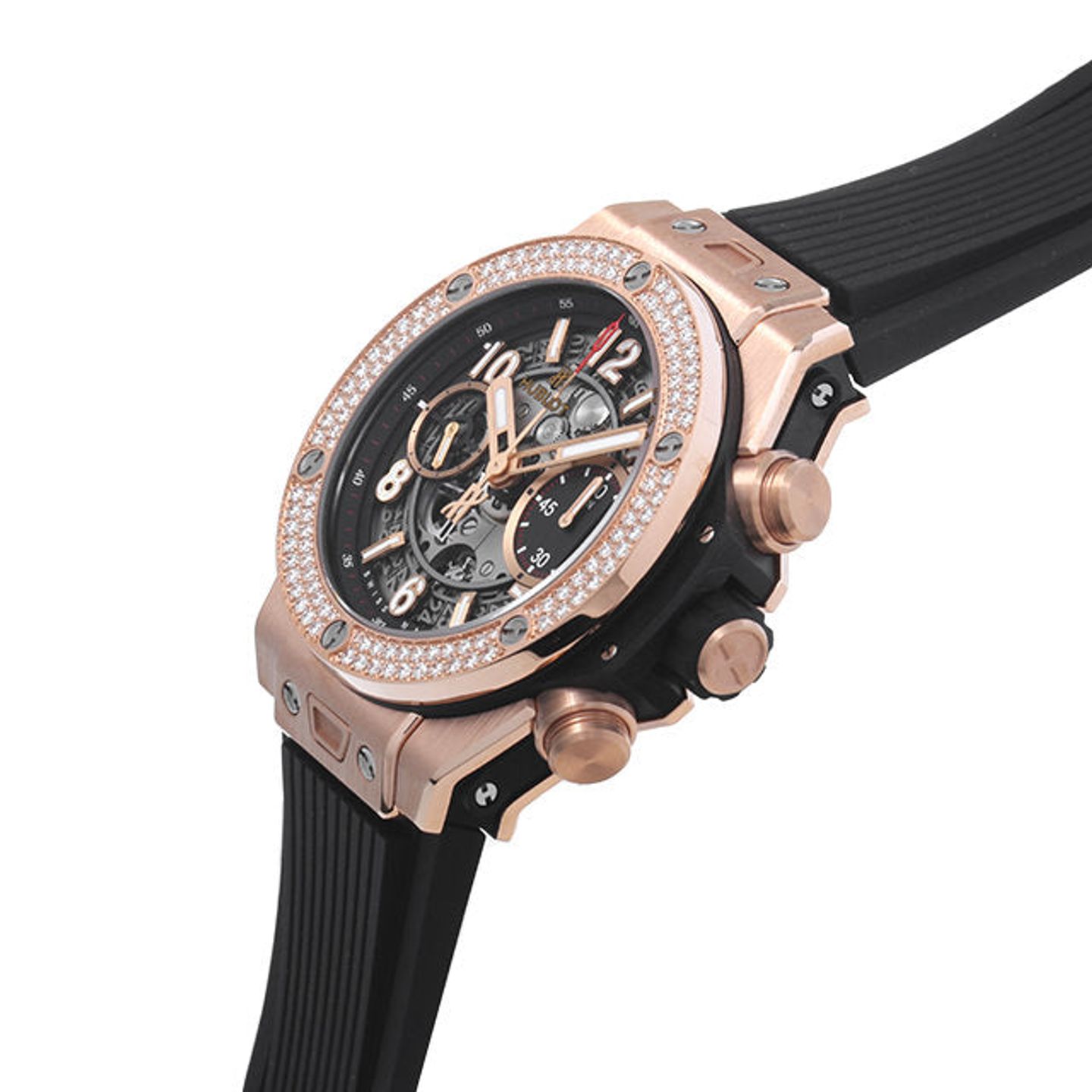 Hublot Big Bang Unico 441.OX.1180.RX.1104 (2021) - Transparant wijzerplaat 42mm Roségoud (2/3)