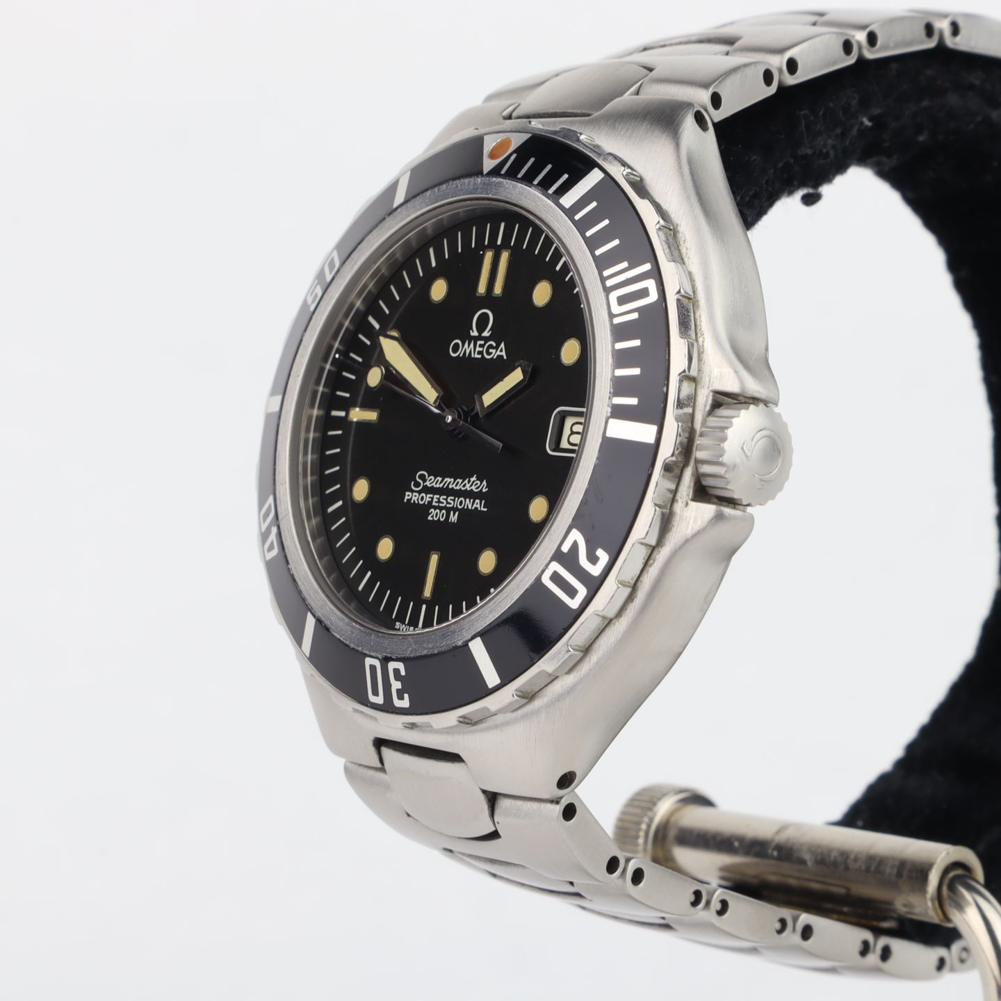 Omega Seamaster 396.1052 (1990) - Black dial 36 mm Steel case (6/8)