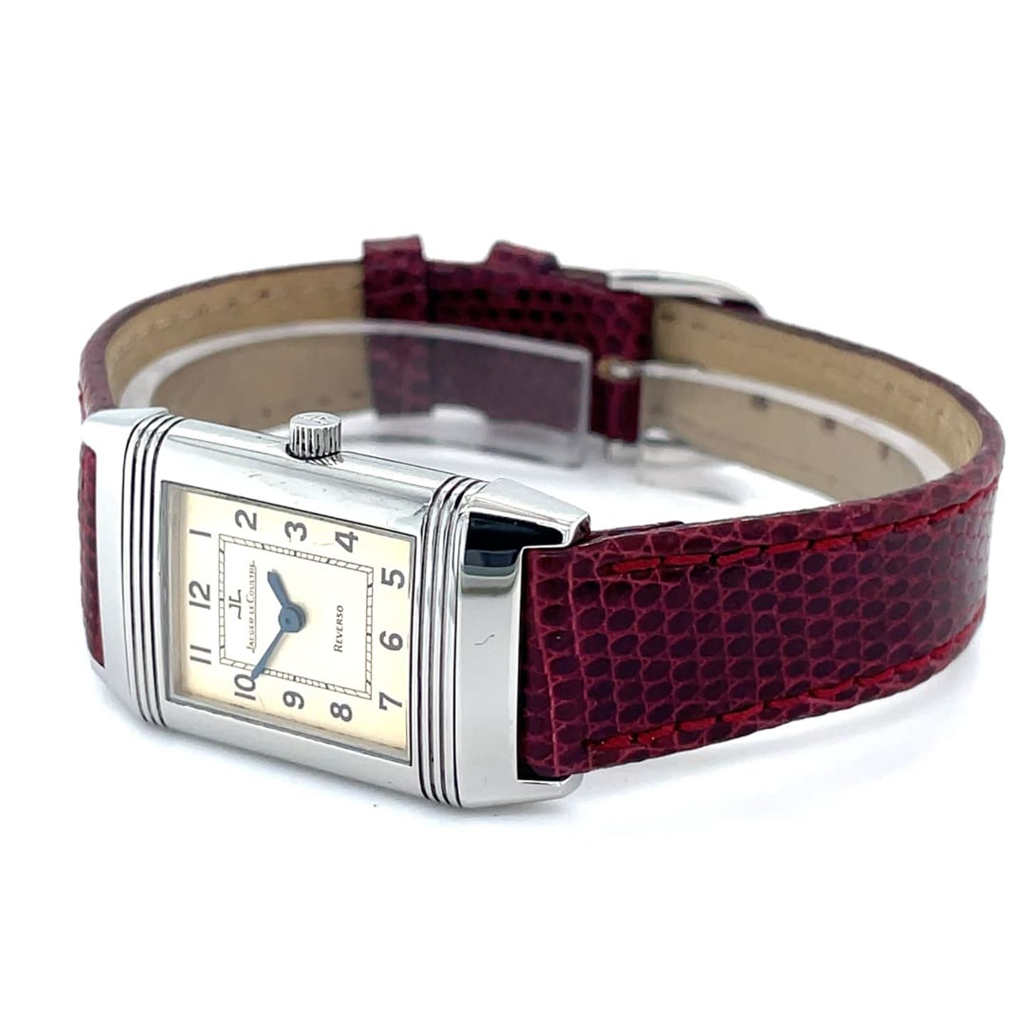 Jaeger-LeCoultre Reverso Lady 260.8.08 (Unknown (random serial)) - Champagne dial 20 mm Steel case (5/8)