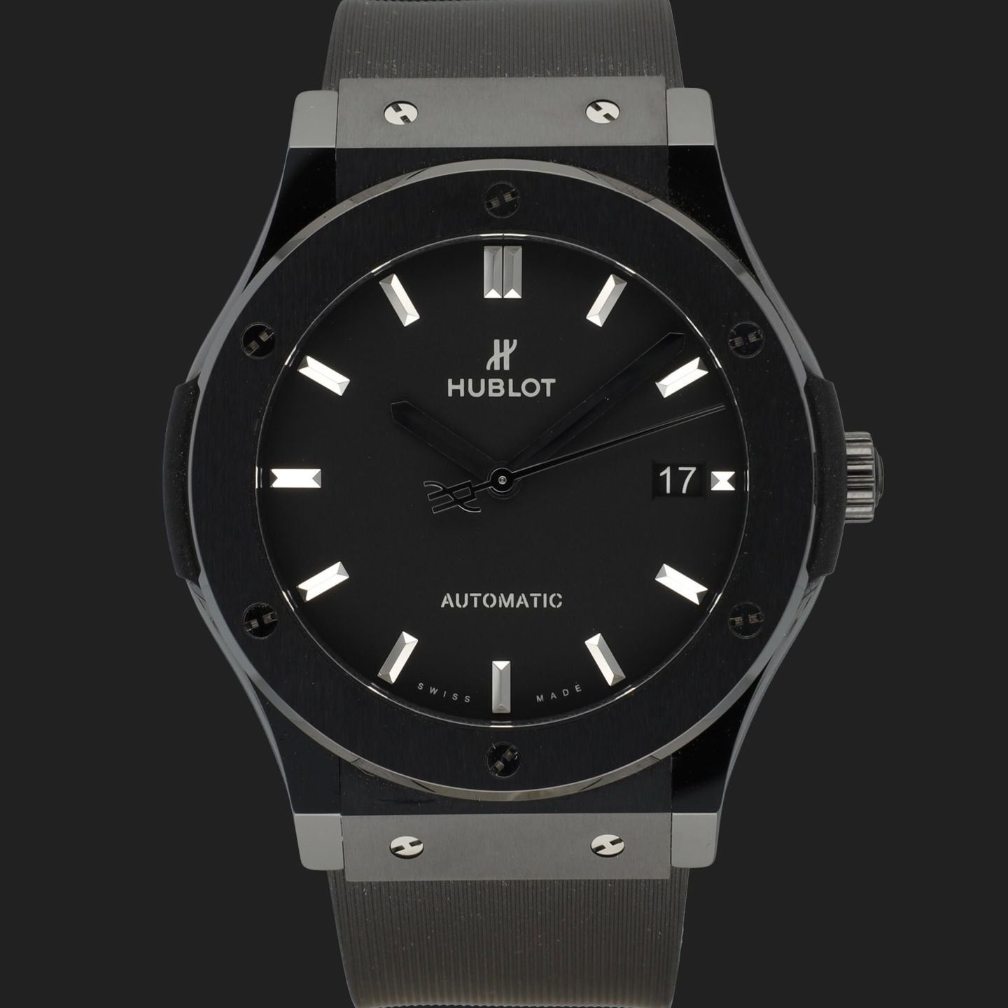 Hublot Classic Fusion 511.CM.1171.RX (2020) - Black dial 45 mm Ceramic case (3/8)