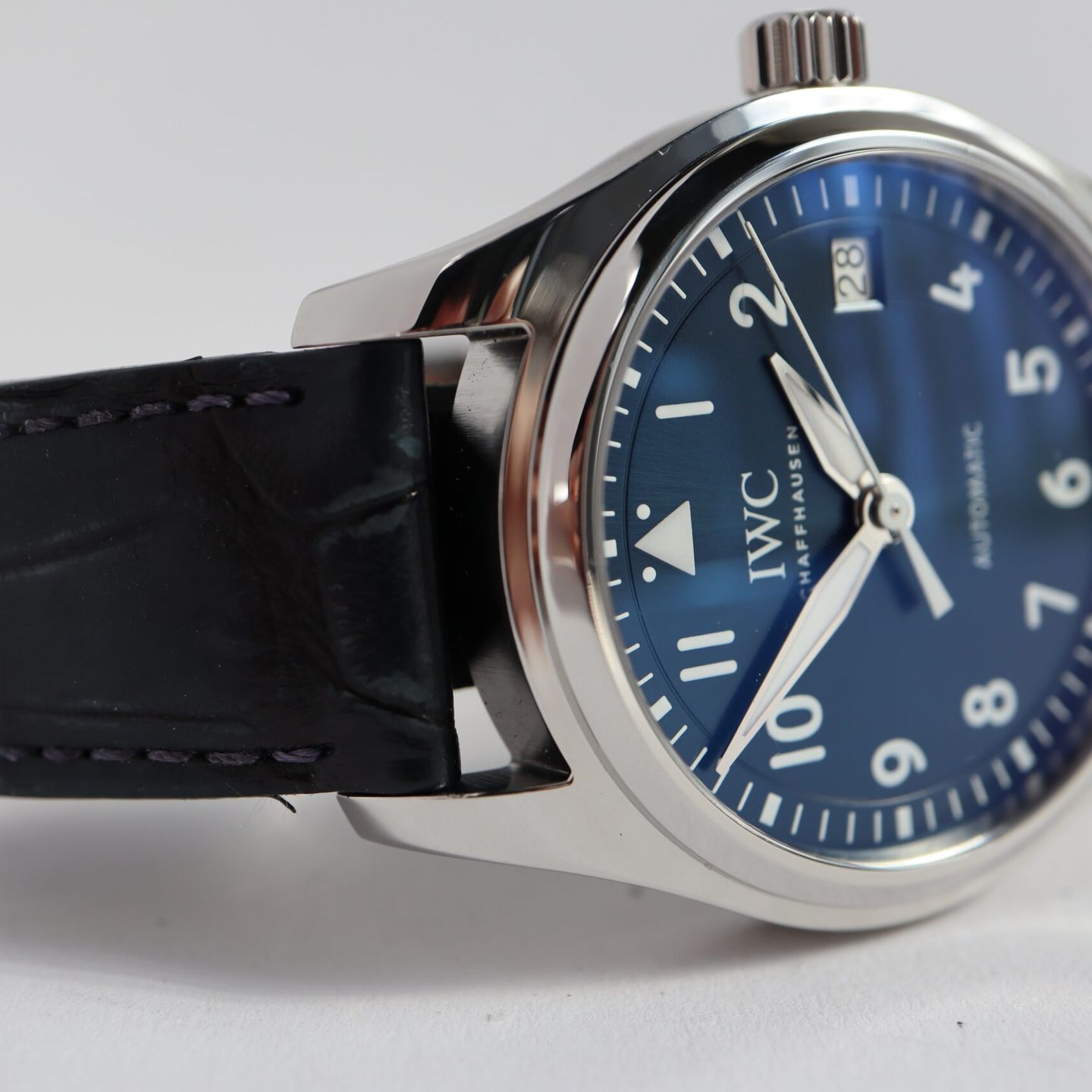 IWC Pilot's Watch Automatic 36 IW324008 (2019) - Blauw wijzerplaat 36mm Staal (6/8)