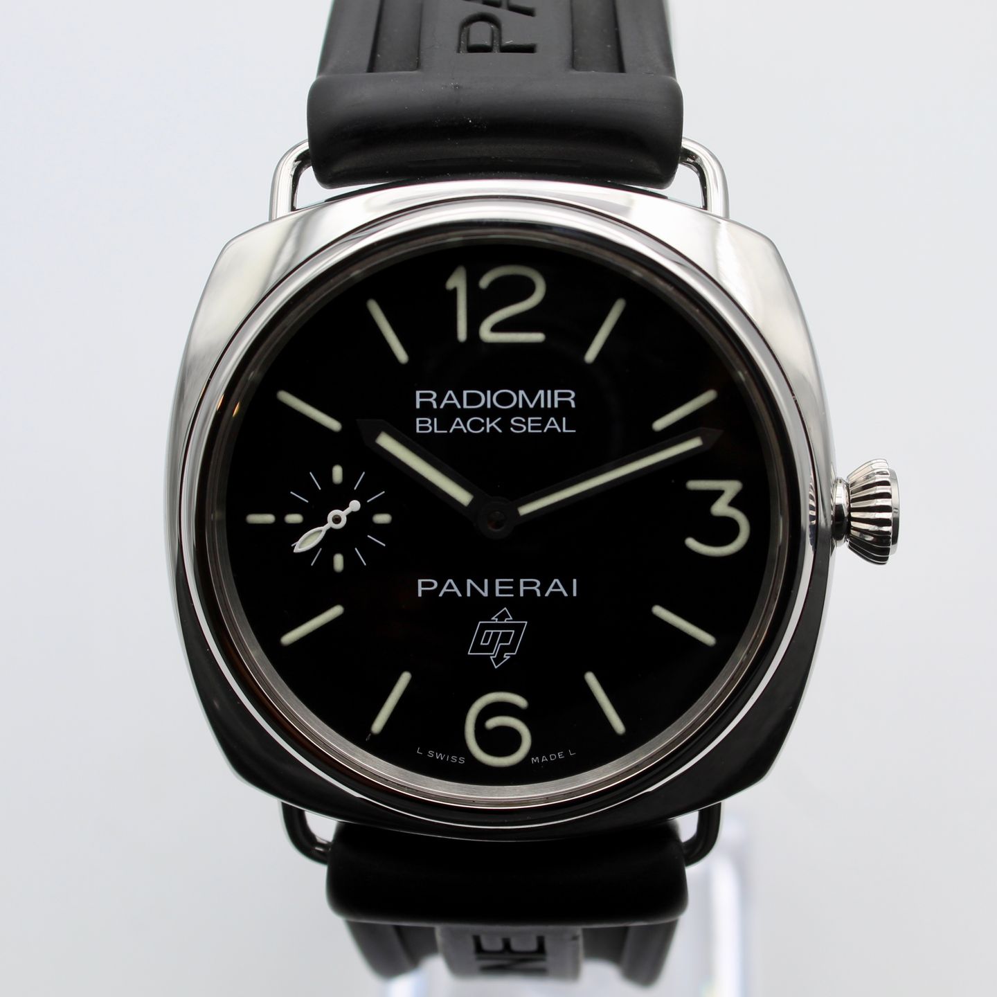 Panerai Radiomir Black Seal PAM00380 (2016) - Zwart wijzerplaat 45mm Staal (1/8)