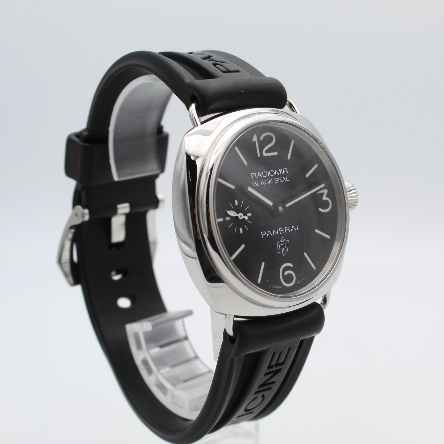 Panerai Radiomir Black Seal PAM00380 (2016) - Zwart wijzerplaat 45mm Staal (3/8)