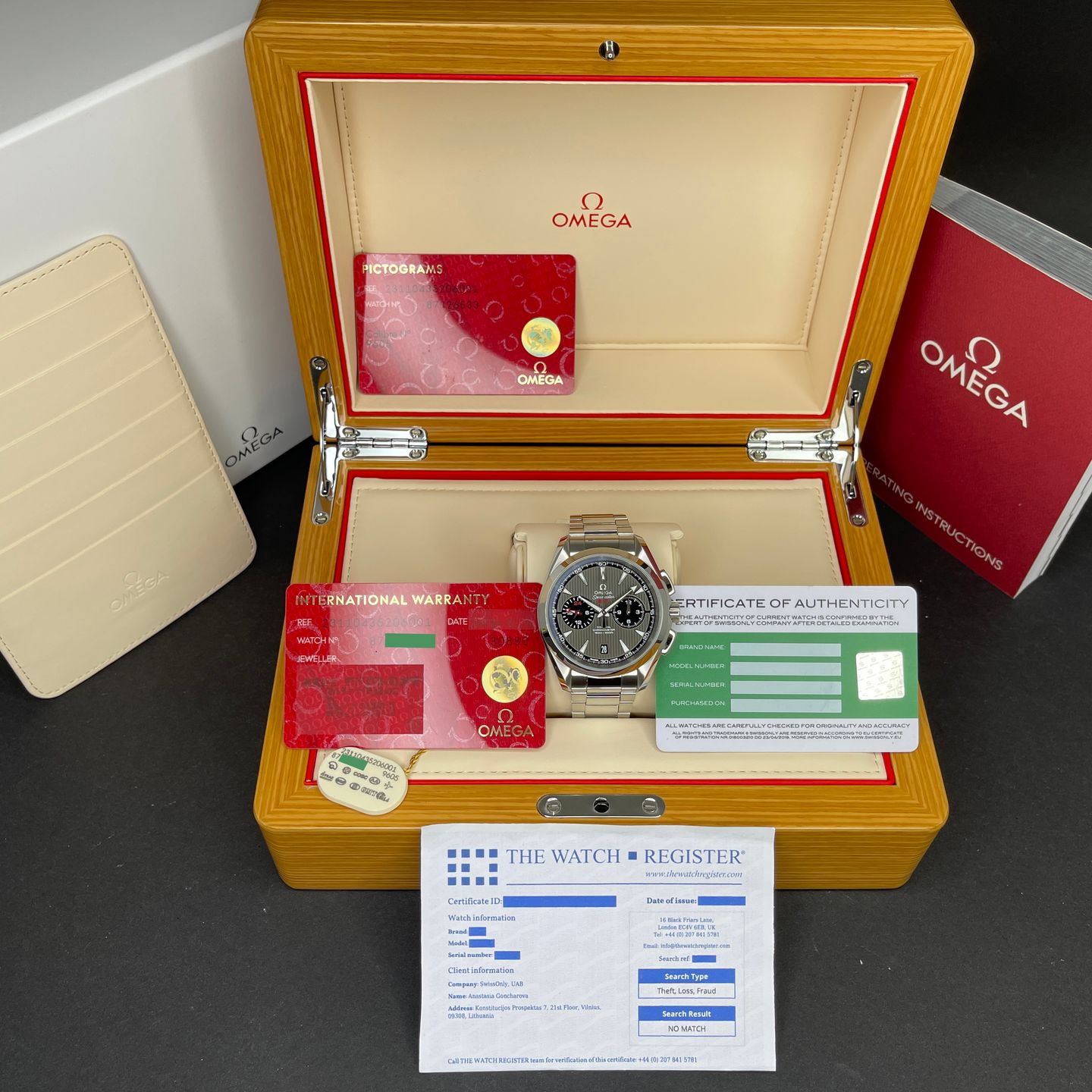 Omega Seamaster Aqua Terra 231.10.43.52.06.001 - (3/8)