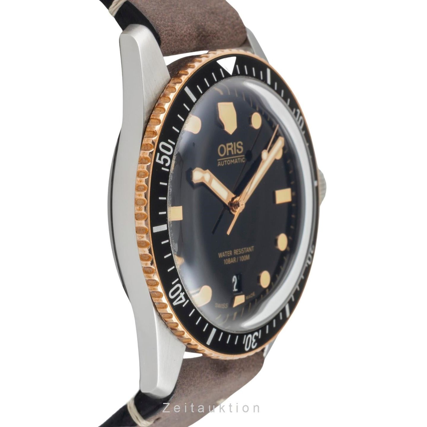 Oris Divers Sixty Five 01 733 7707 4354-07 5 20 55 (Onbekend (willekeurig serienummer)) - Zwart wijzerplaat 40mm Staal (6/8)