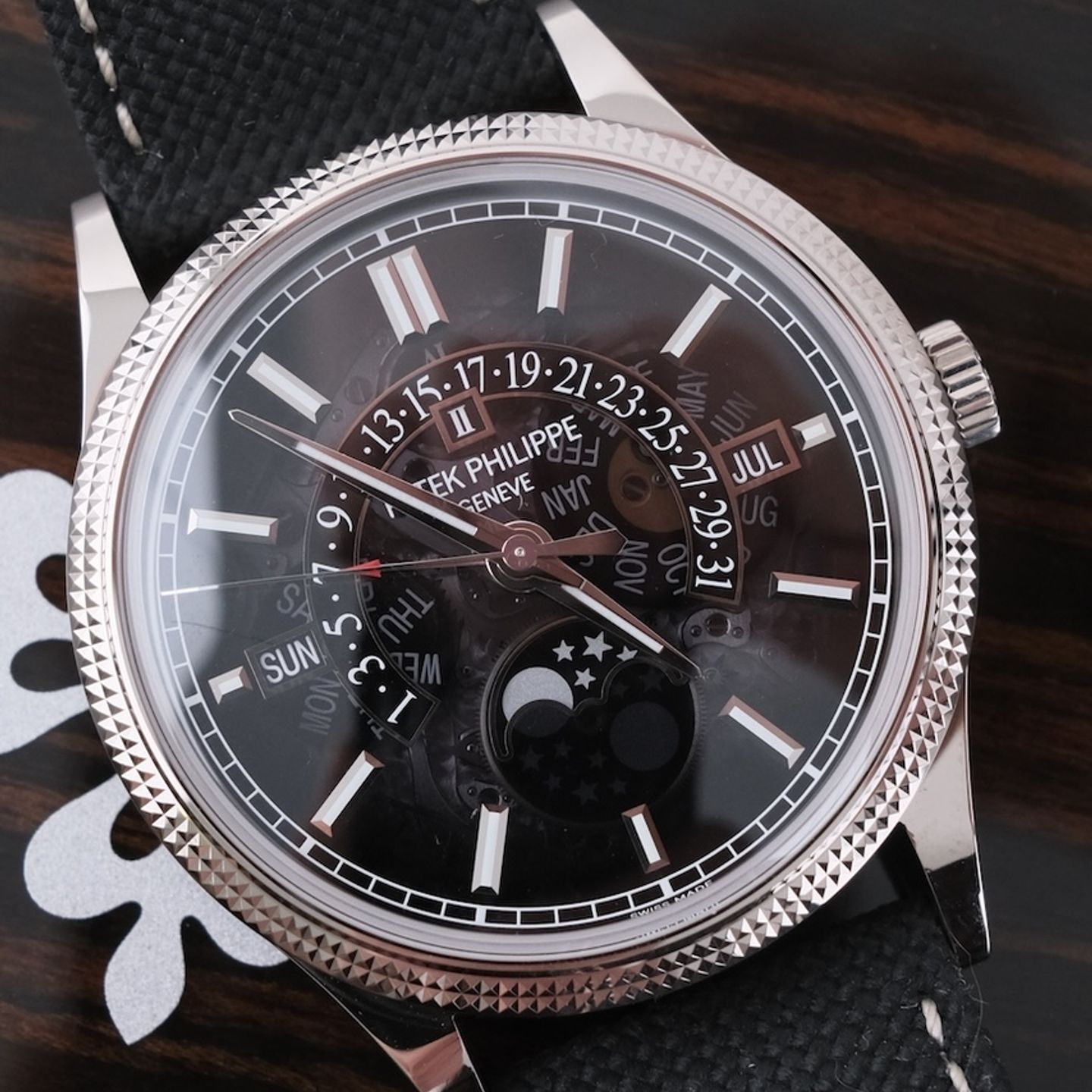 Patek Philippe Grand Complications 6159G-001 (2025) - Grijs wijzerplaat 40mm Witgoud (6/8)