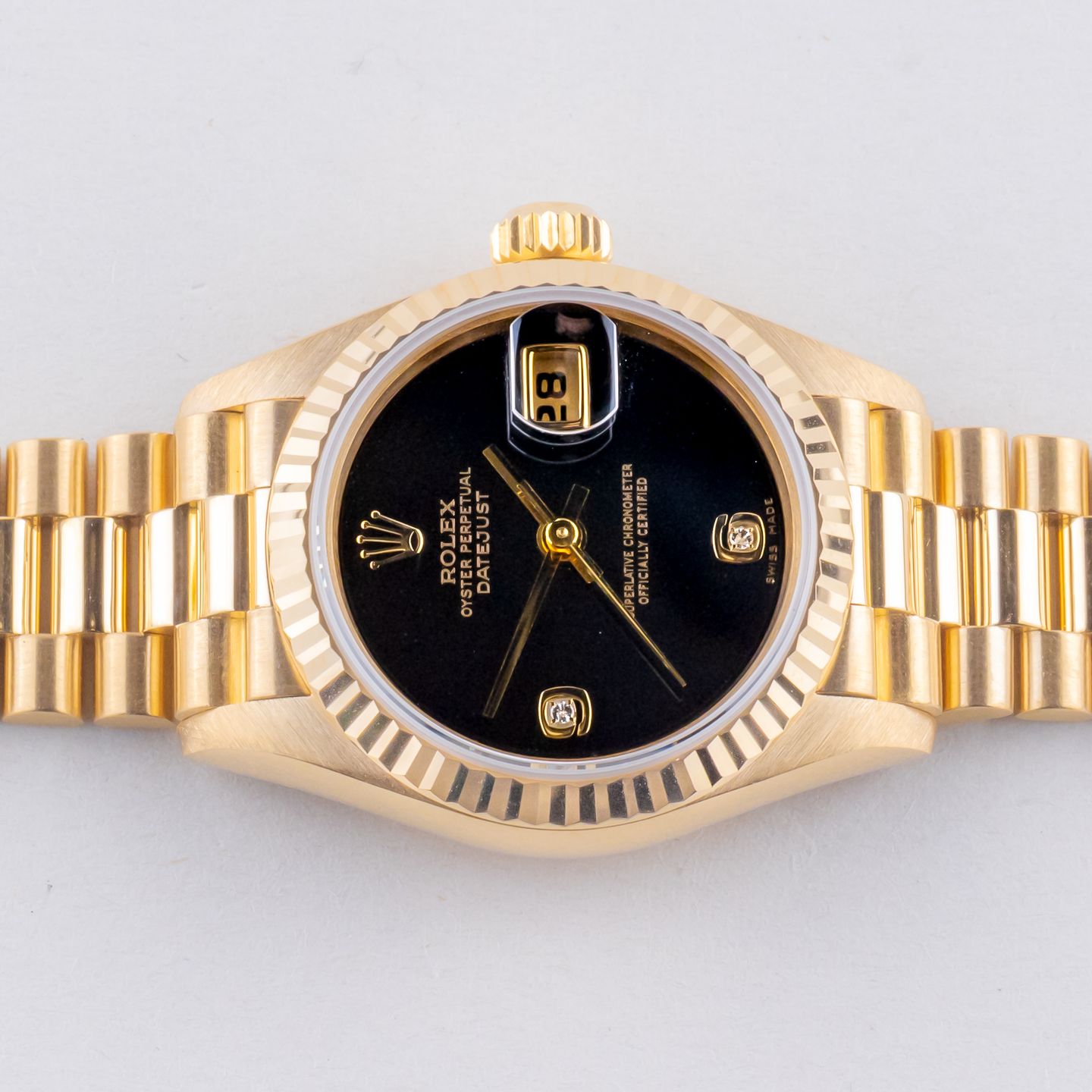Rolex Lady-Datejust 69178 (1996) - 26 mm Yellow Gold case (5/8)