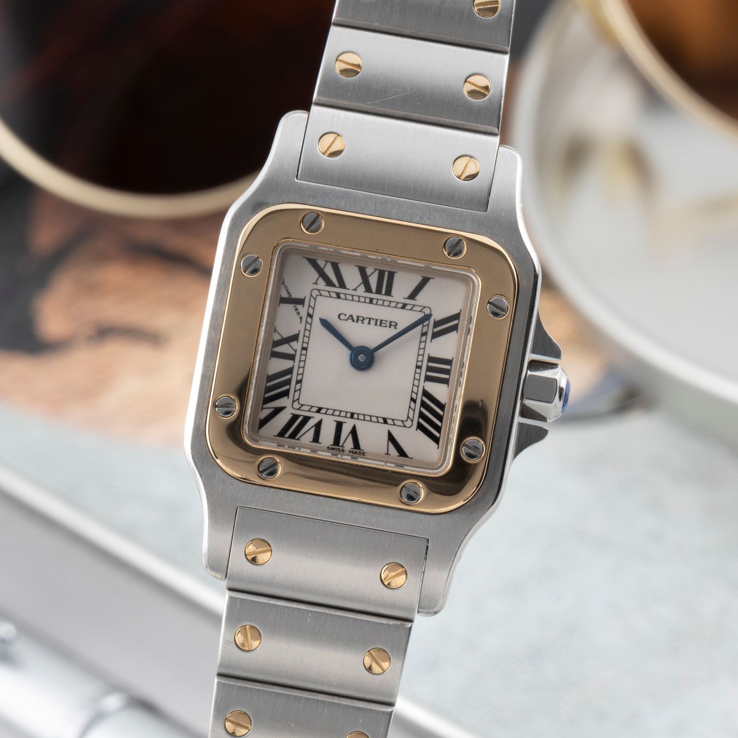 Cartier Santos Galbée W20012C4 - (3/8)