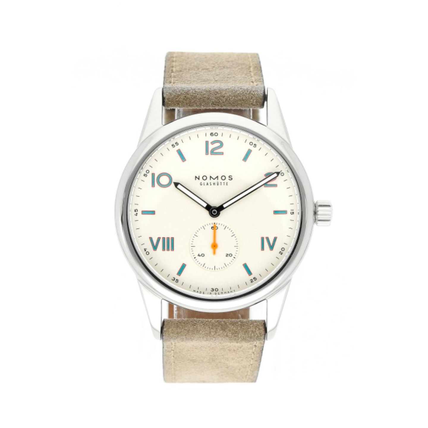 NOMOS Club Campus 735 (2017) - White dial 39 mm Steel case (1/5)
