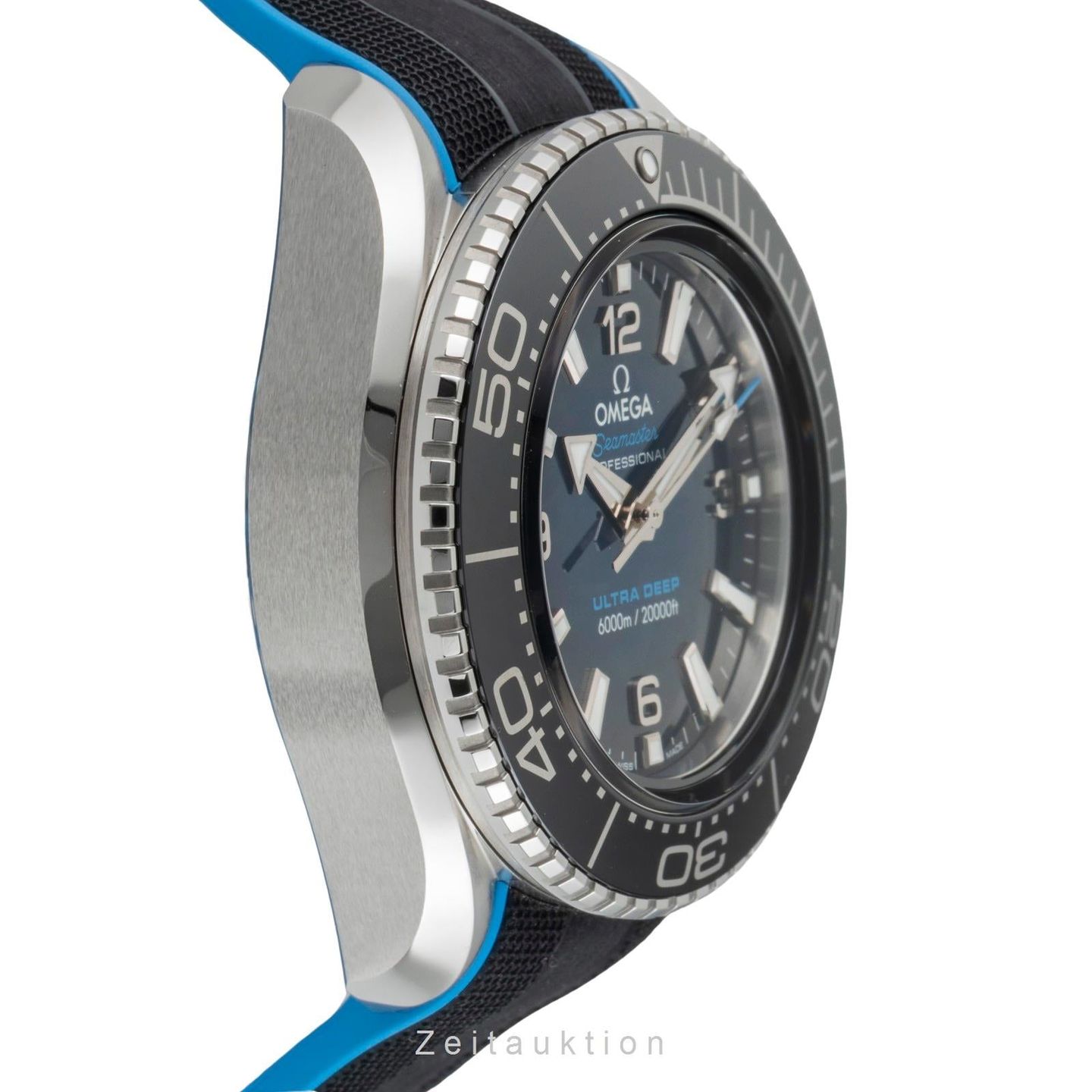 Omega Seamaster Planet Ocean 215.32.46.21.03.001 (Onbekend (willekeurig serienummer)) - Blauw wijzerplaat 46mm Staal (6/8)