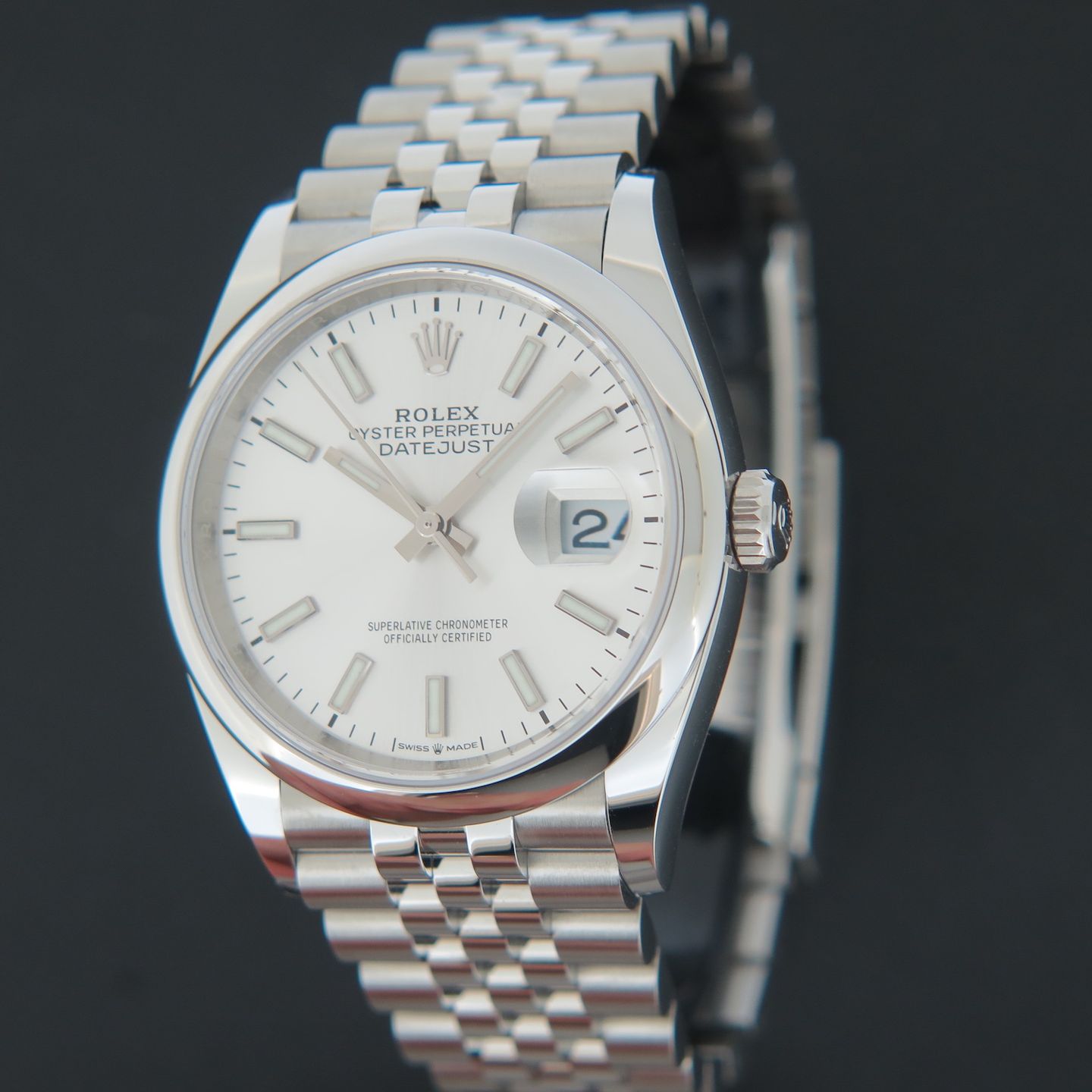 Rolex Datejust 36 126200 (2022) - 36mm Staal (1/6)