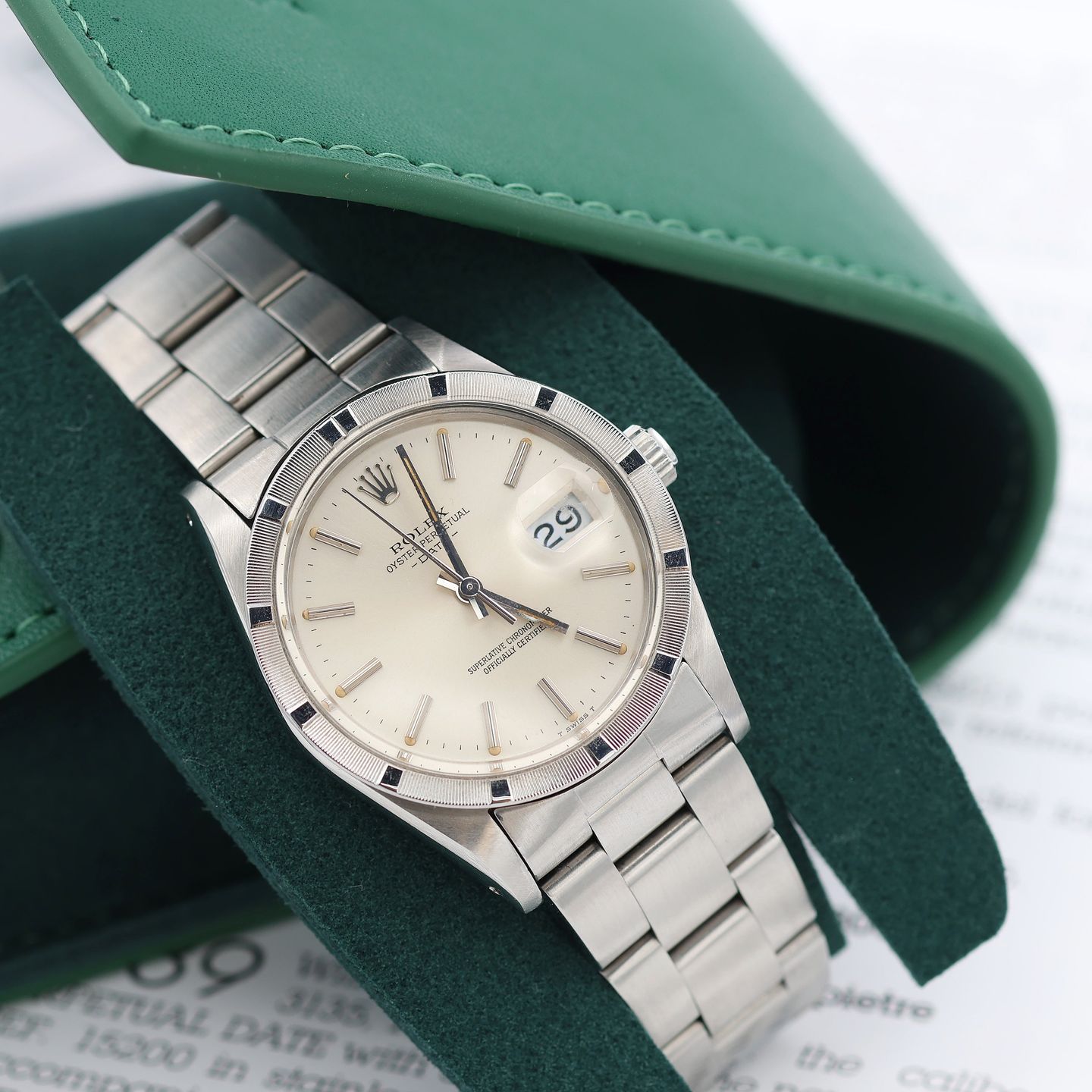 Rolex Oyster Perpetual Date 15000 - (2/8)