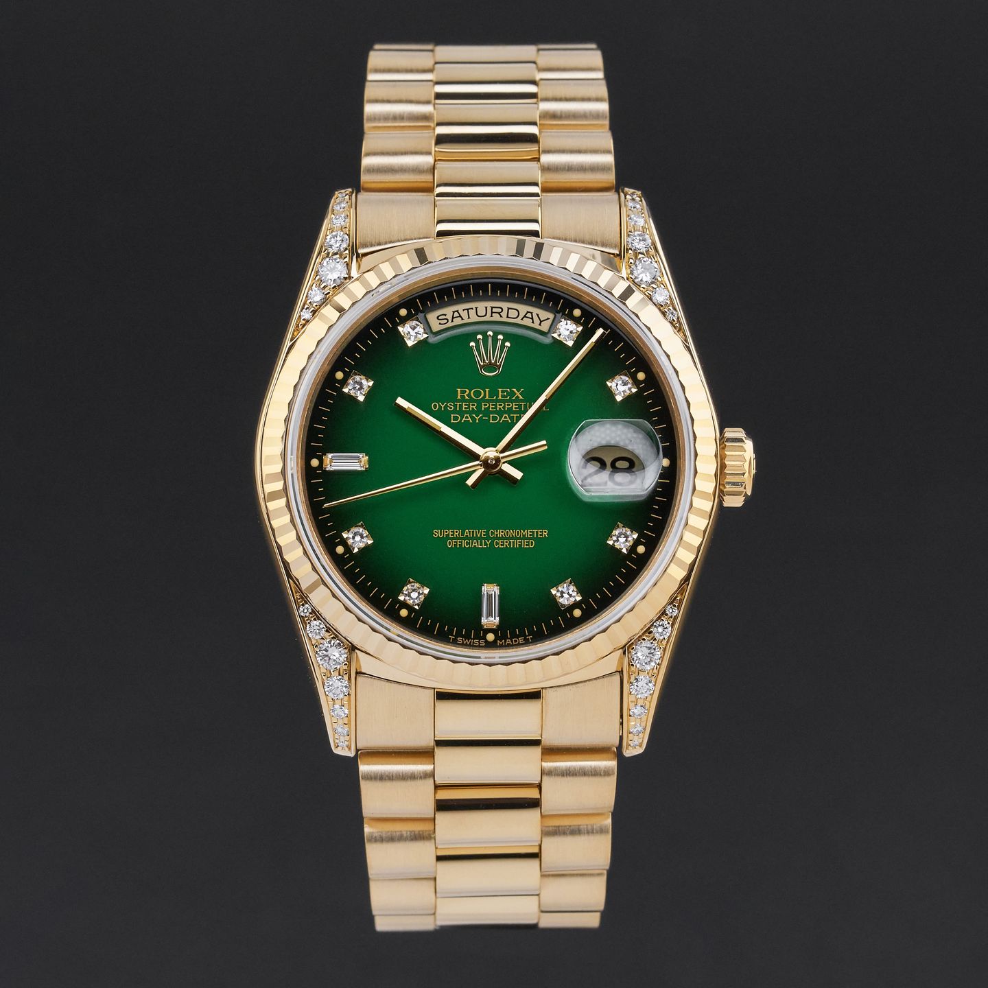 Rolex Day-Date 36 18338 (1991) - 36 mm Yellow Gold case (8/8)