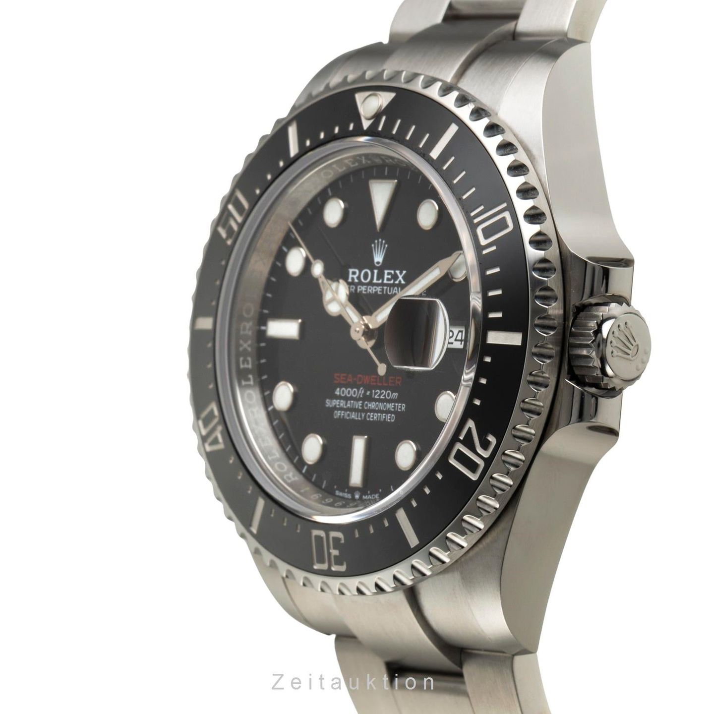 Rolex Sea-Dweller 126600 (Unknown (random serial)) - Black dial 43 mm Steel case (5/8)