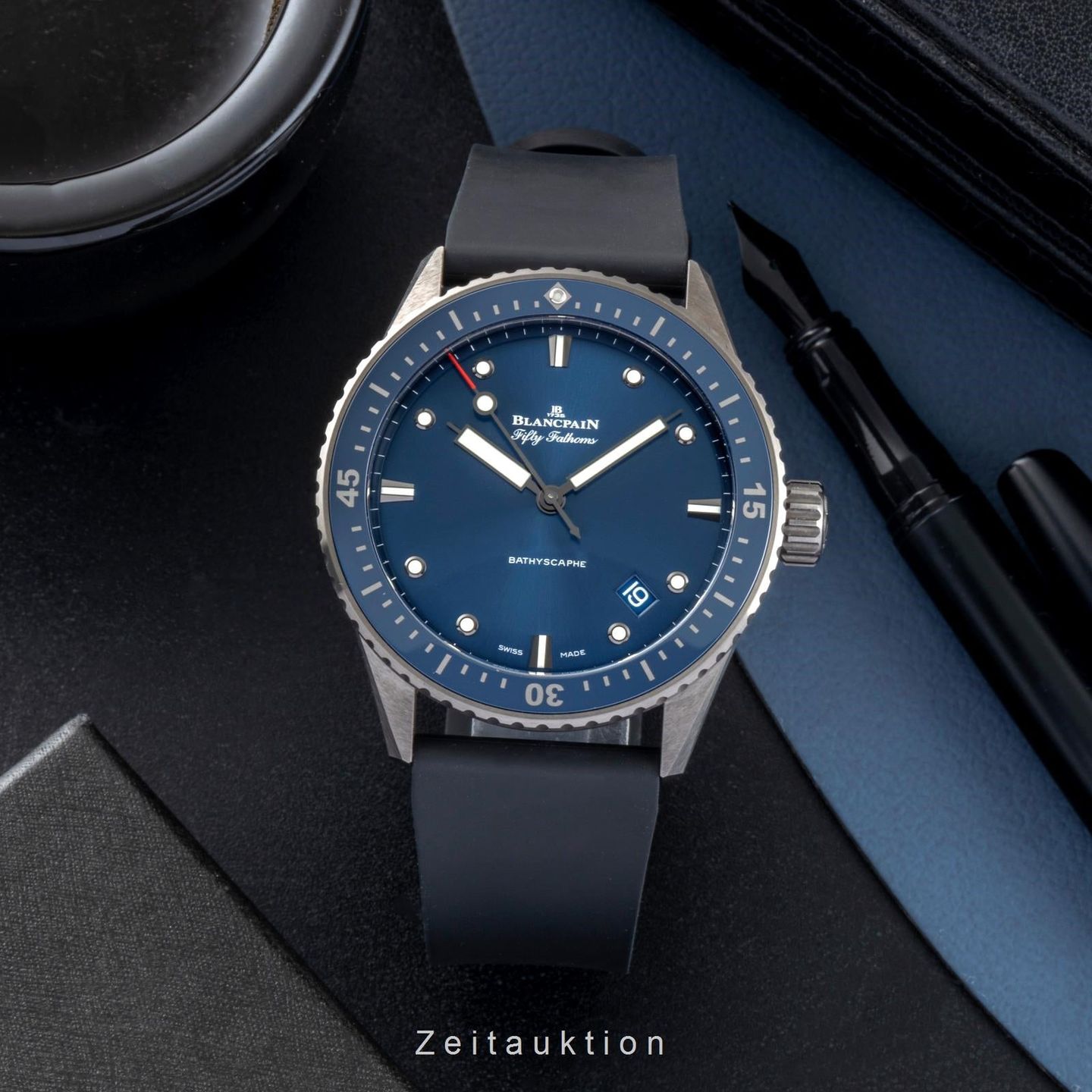 Blancpain Fifty Fathoms Bathyscaphe 5000-0240-NAOA - (3/8)