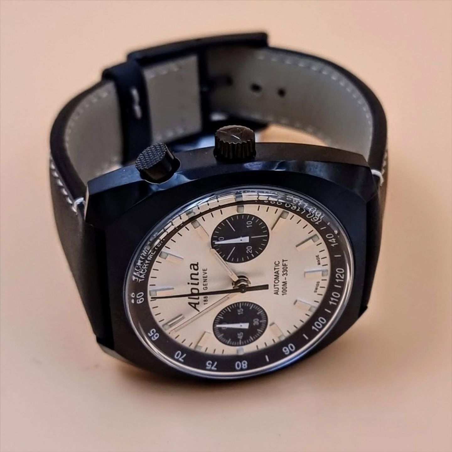 Alpina Startimer AL-727BSB4FBH6 (2025) - Silver dial 42 mm Steel case (5/8)