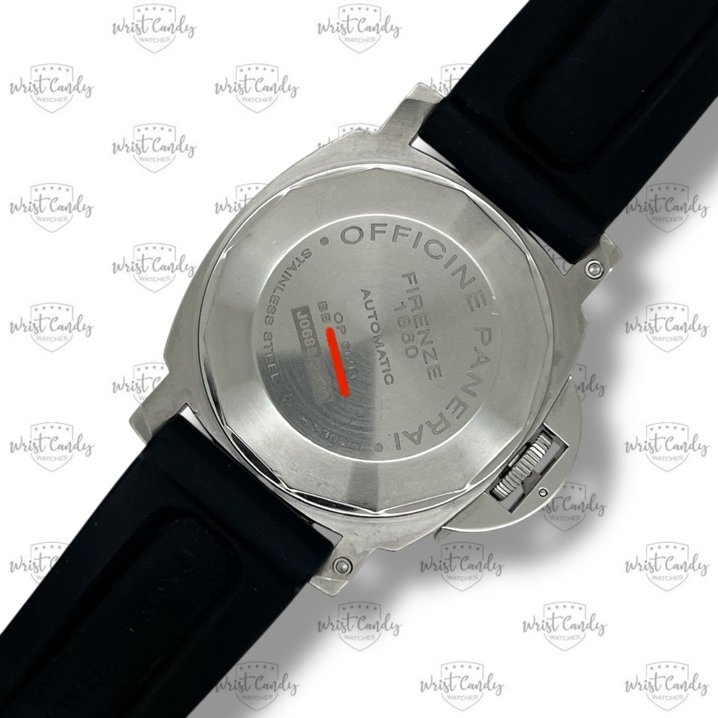 Panerai Luminor Marina Automatic PAM00164 (2007) - Zwart wijzerplaat 44mm Staal (5/8)