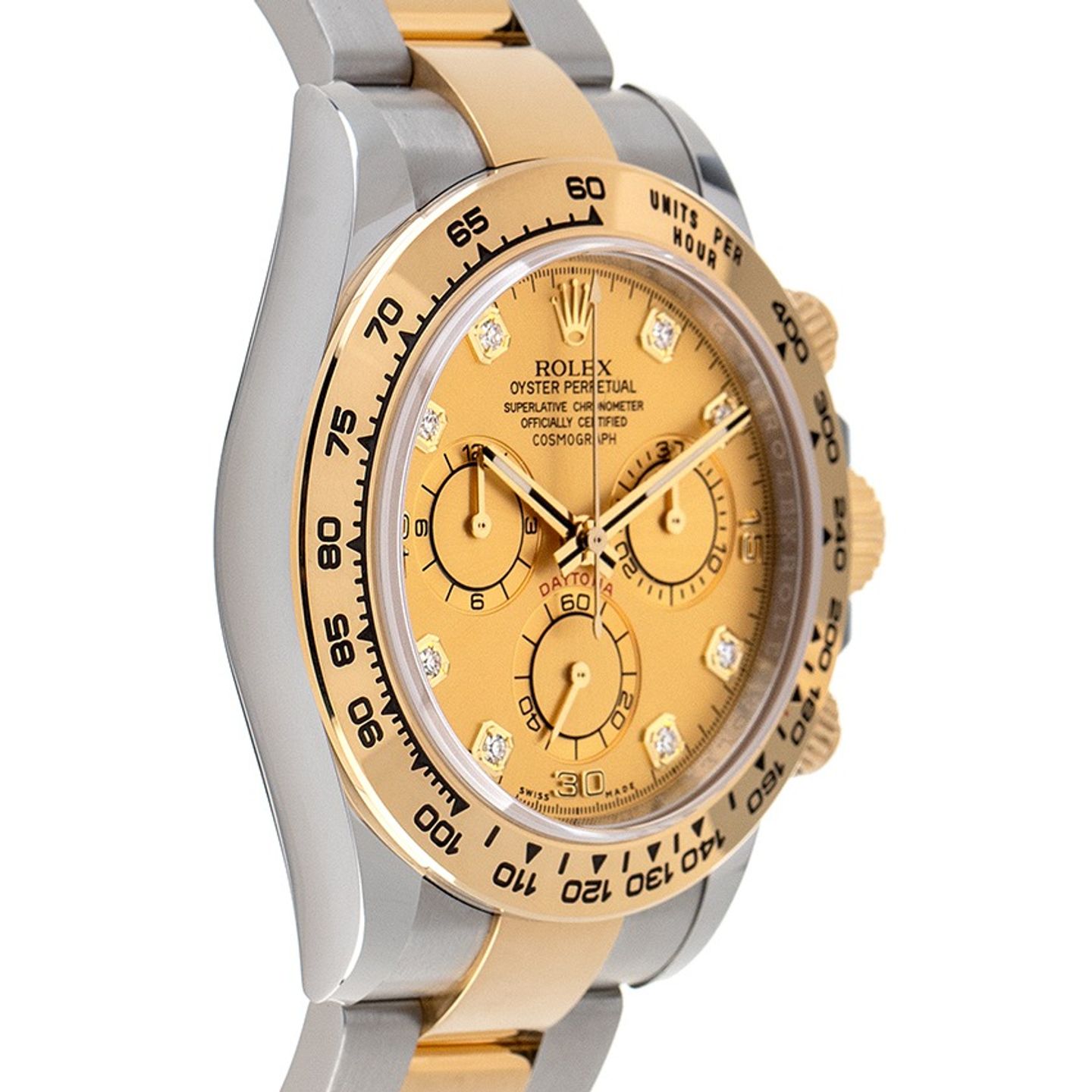 Rolex Daytona 116503 (2019) - Champagne dial 40 mm Gold/Steel case (5/7)