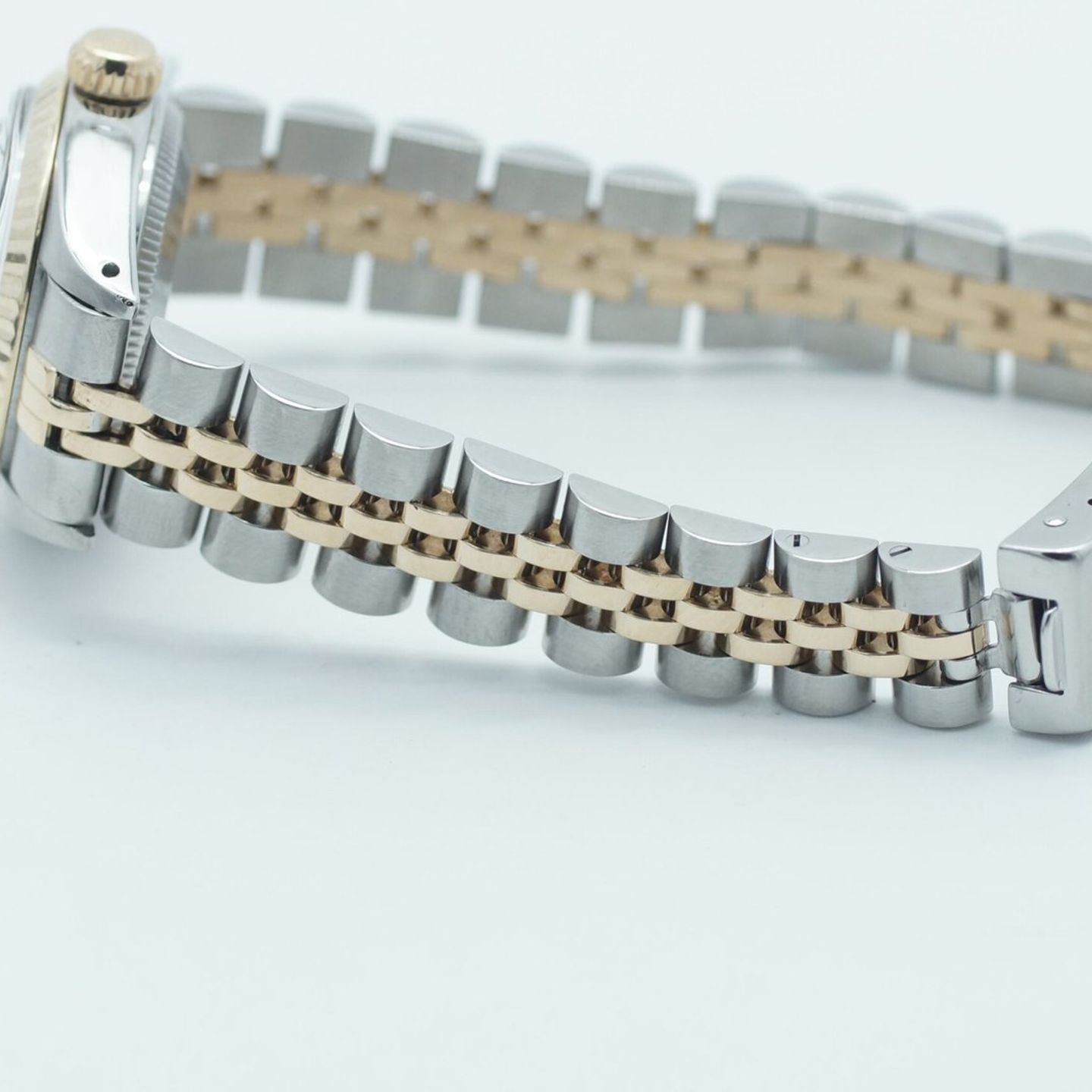 Rolex Lady-Datejust 69173 (1979) - Blue dial 26 mm Gold/Steel case (5/8)