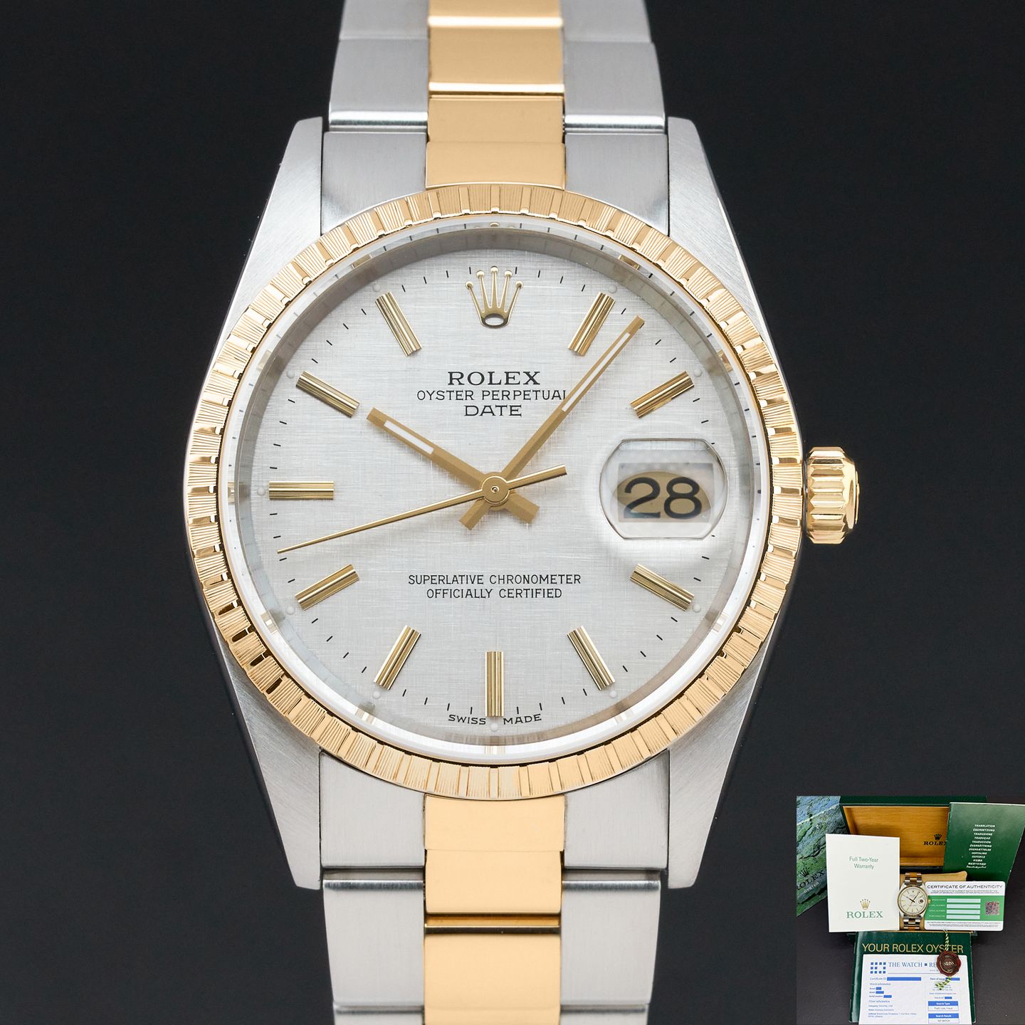 Rolex Oyster Perpetual Date 15223 - (1/8)