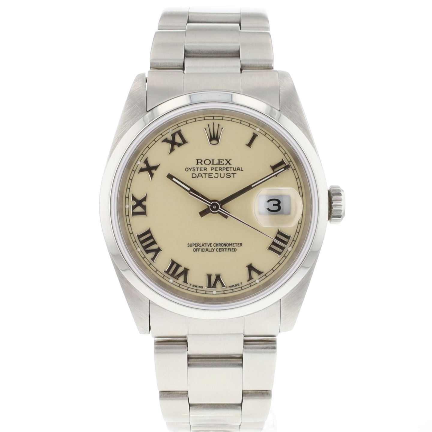 Rolex Datejust 36 16200 (1990) - 36 mm Steel case (1/3)