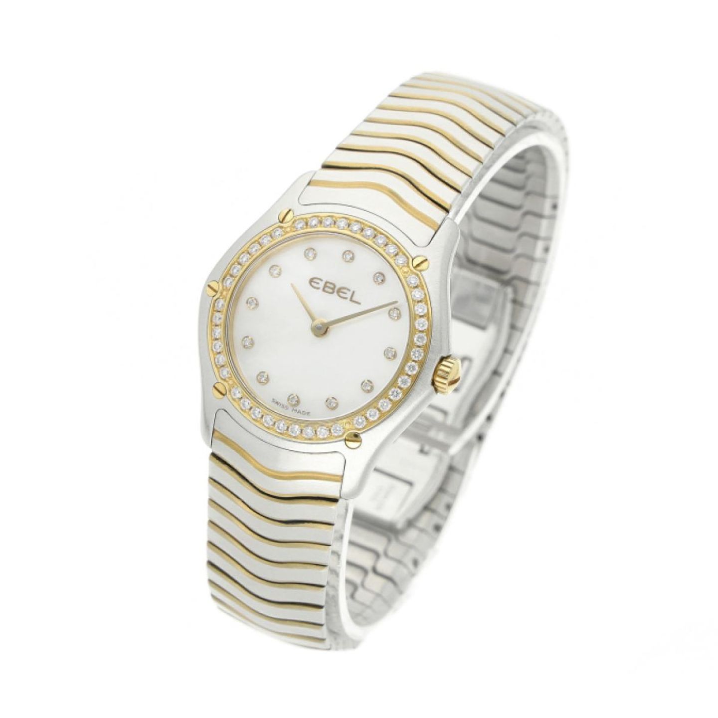 Ebel Classic 1215262 (Unknown (random serial)) - Pearl dial 25 mm Gold/Steel case (2/5)