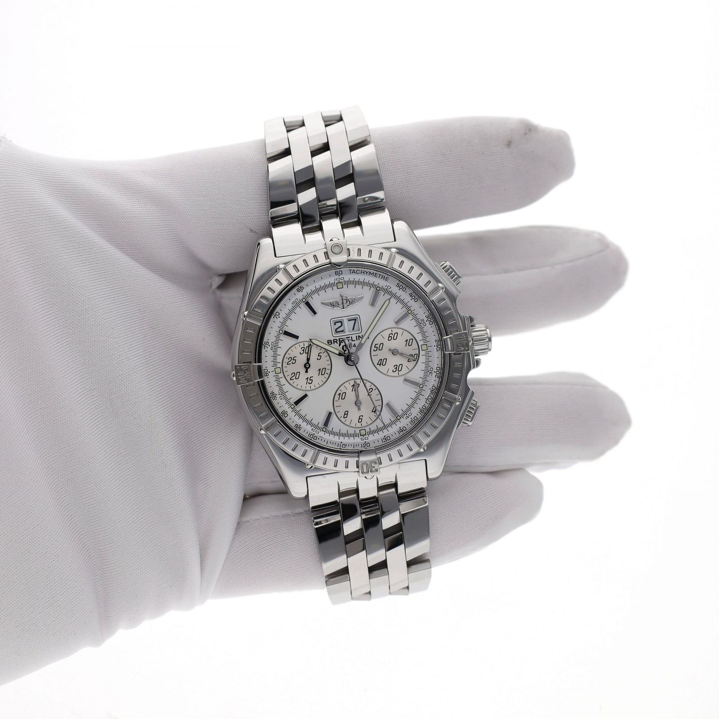 Breitling Crosswind Special A44355 (2001) - 44mm Staal (4/8)