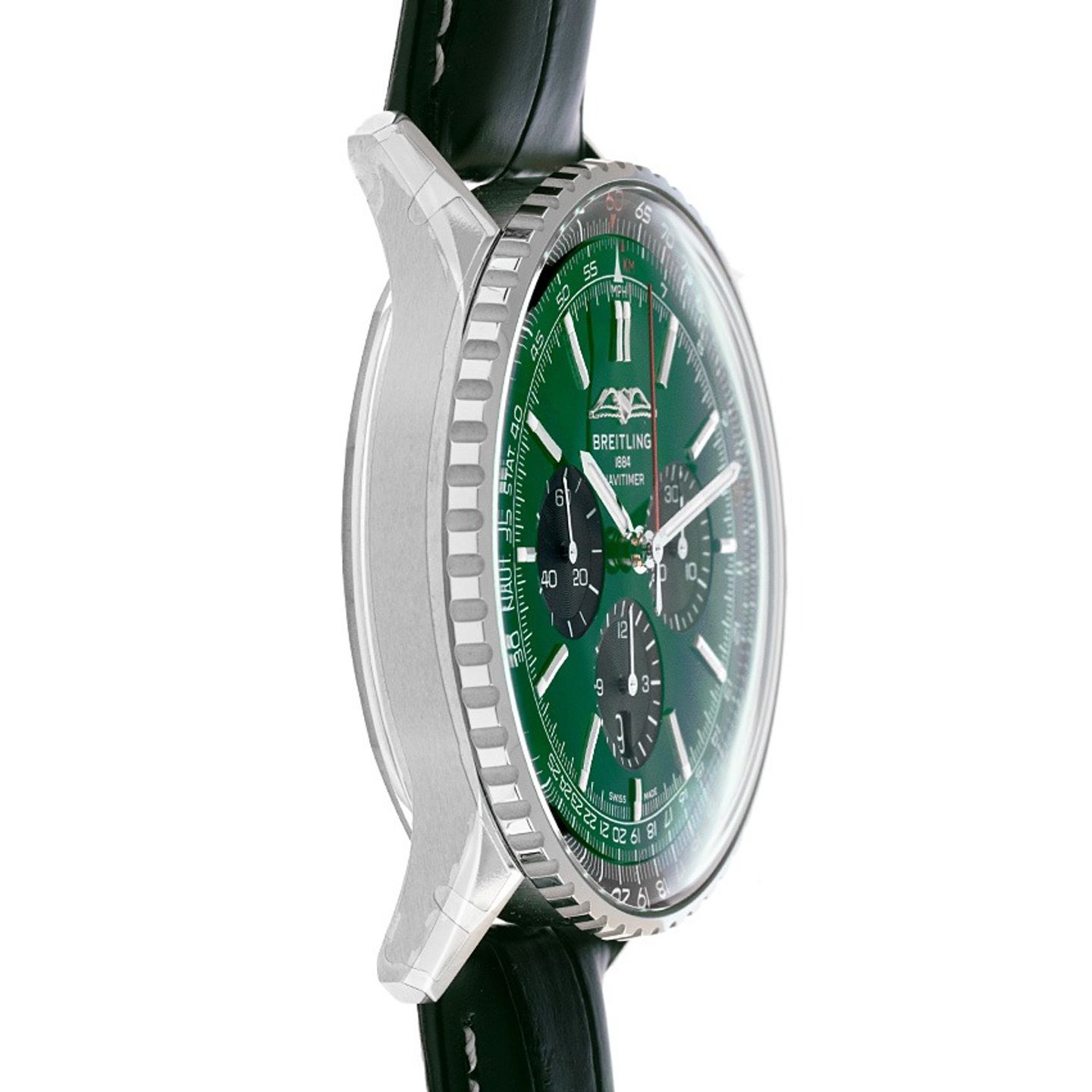 Breitling Navitimer 01 (46 MM) AB0137241L1P1 (2025) - Groen wijzerplaat 46mm Staal (5/7)