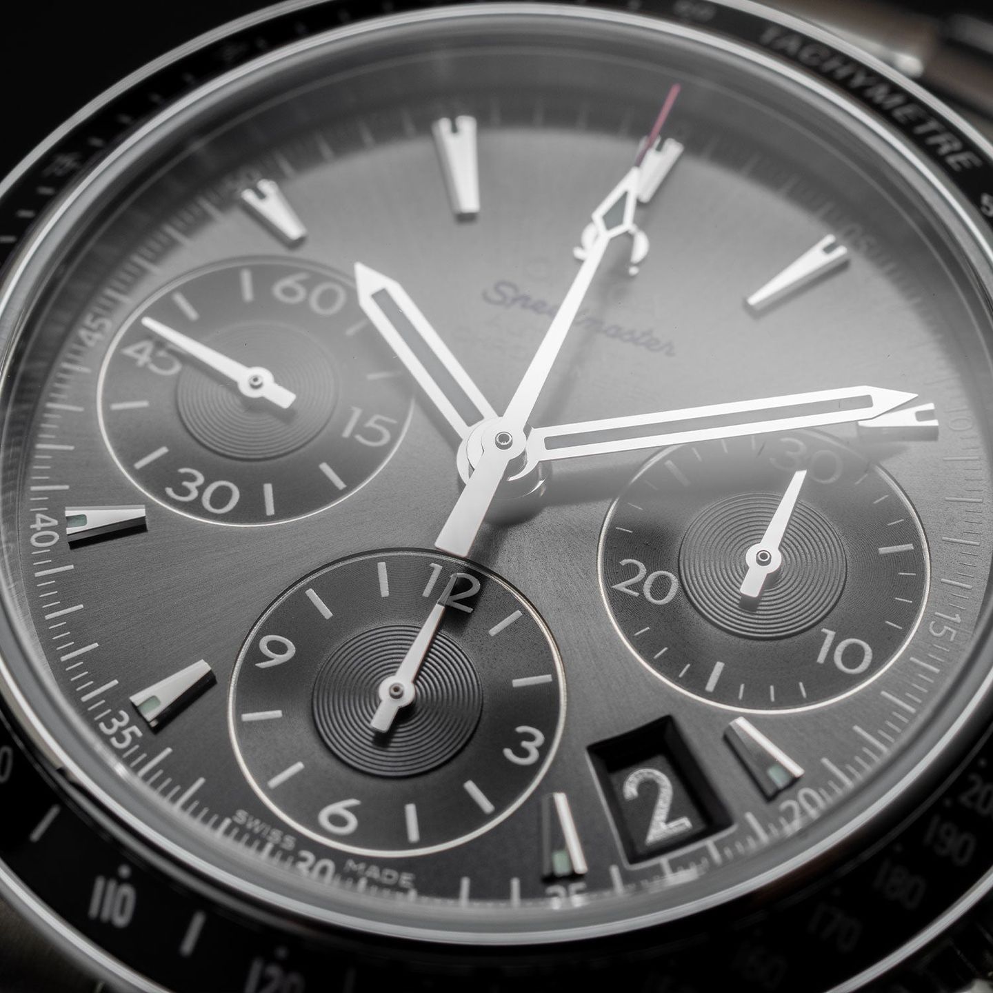 Omega Speedmaster Date 323.30.40.40.06.001 (2015) - Grijs wijzerplaat 40mm Staal (3/5)