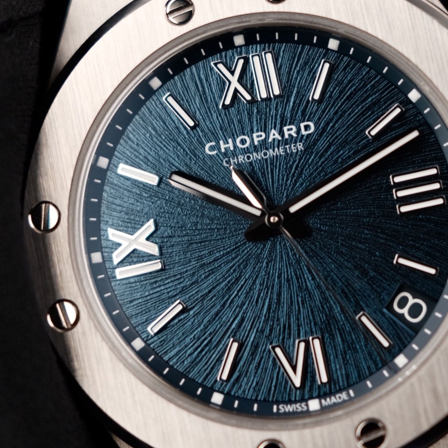 Chopard Alpine Eagle 298600-3001 (2022) - Blue dial 41 mm Steel case (1/8)