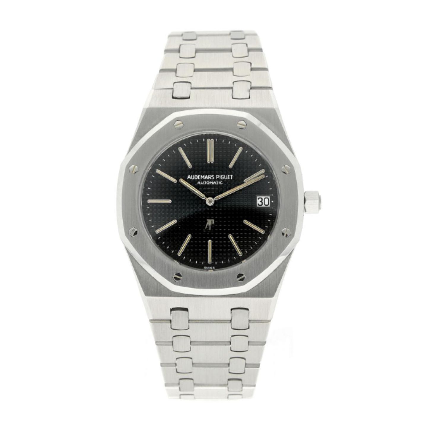 Audemars Piguet Royal Oak Jumbo 5402 (1975) - Grijs wijzerplaat 39mm Staal (1/8)