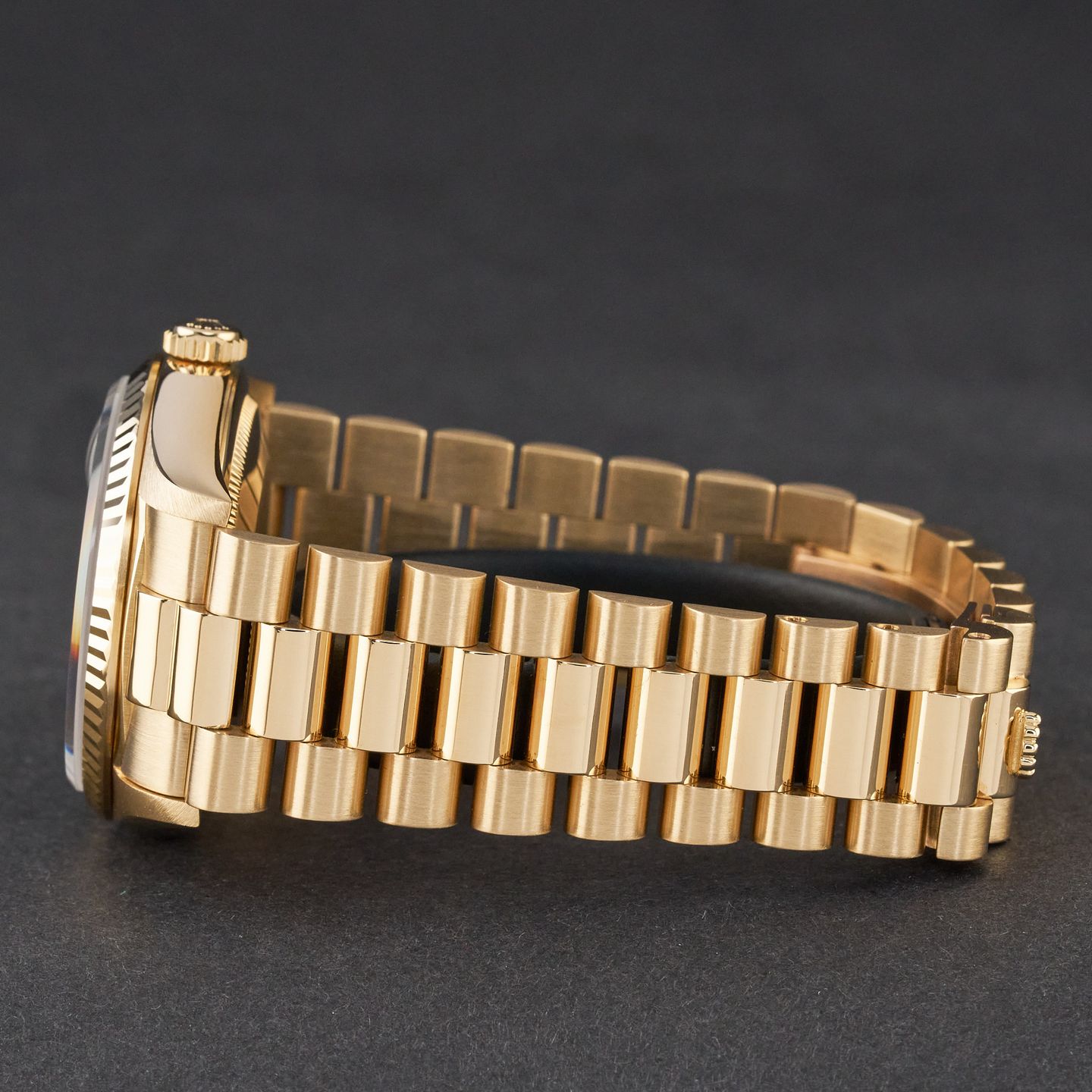 Rolex Day-Date 36 18238 (1991) - Blauw wijzerplaat 36mm Geelgoud (5/8)