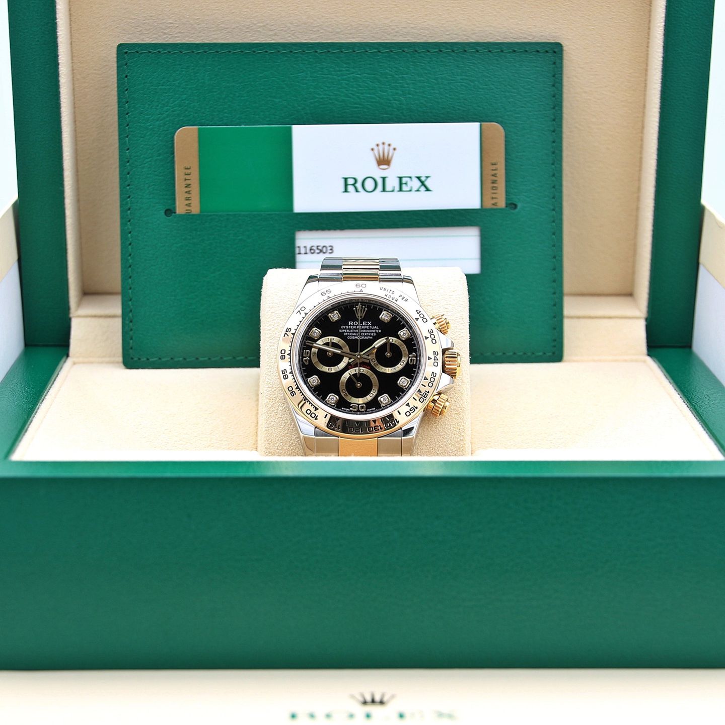 Rolex Daytona 116503 (Unknown (random serial)) - 40 mm Gold/Steel case (2/8)