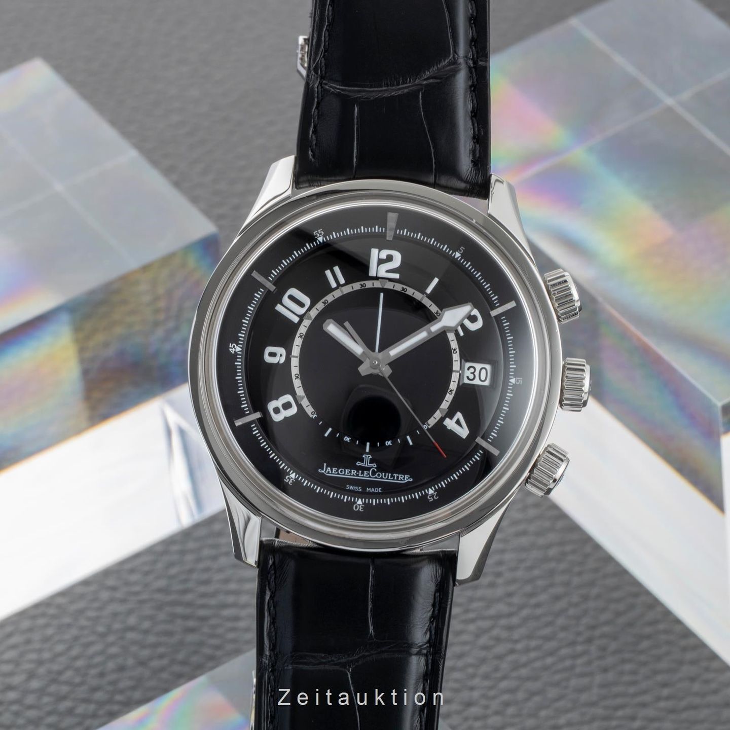 Jaeger-LeCoultre AMVOX 190.8.97 (Unknown (random serial)) - Black dial 42 mm Steel case (1/8)