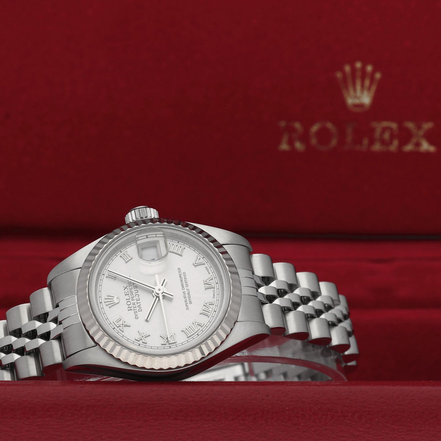 Rolex Lady-Datejust 79174 (2000) - 26 mm Steel case (3/8)
