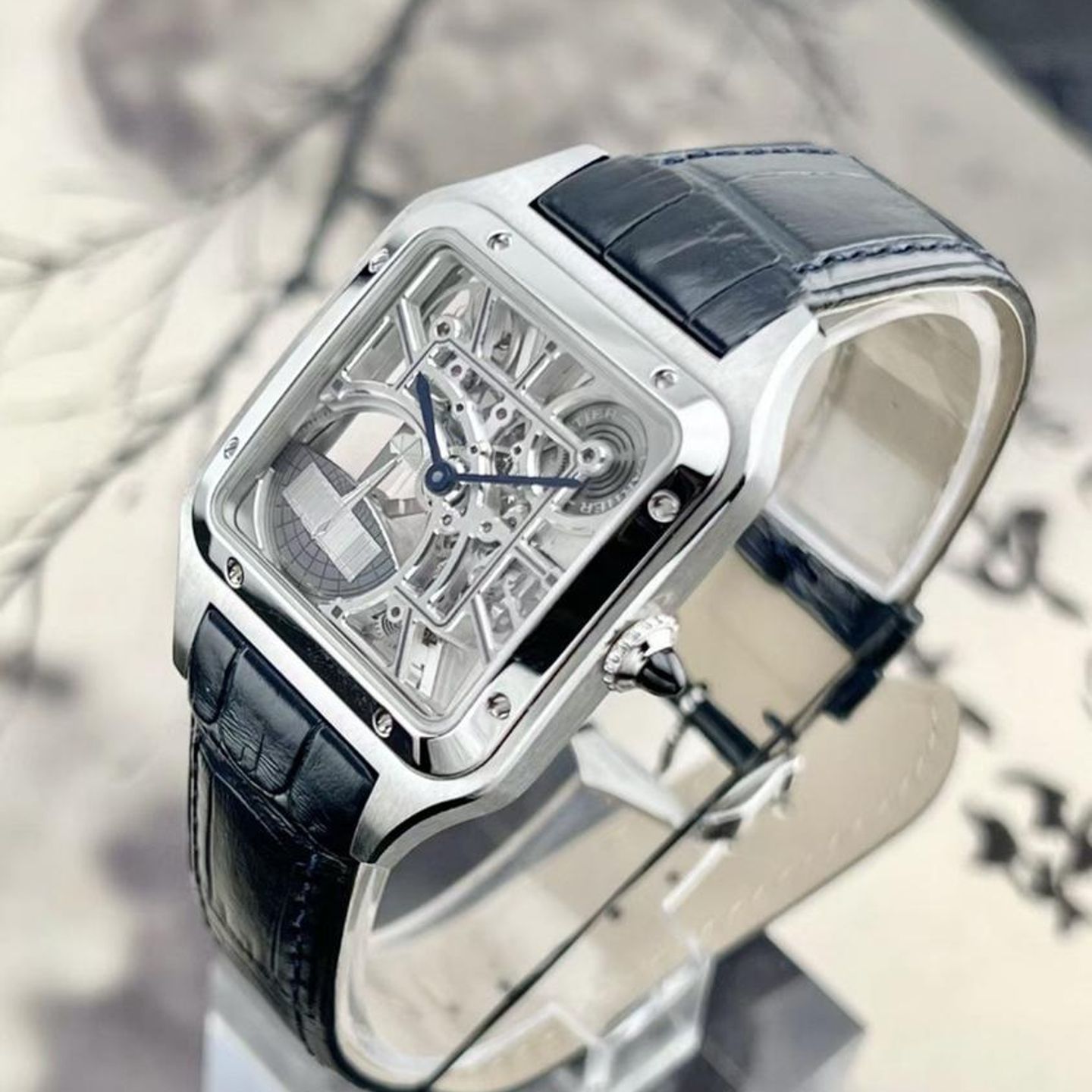 Cartier Santos Dumont WHSA0032 - (4/5)