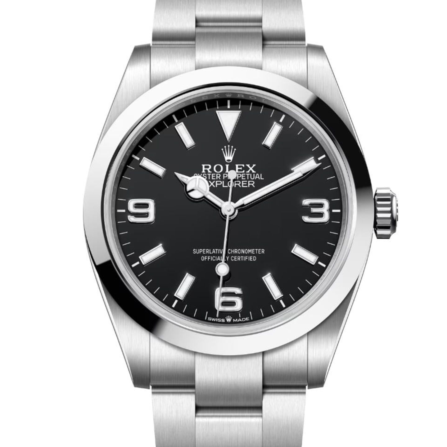 Rolex Explorer 224270 (2024) - Black dial 40 mm Steel case (8/12)
