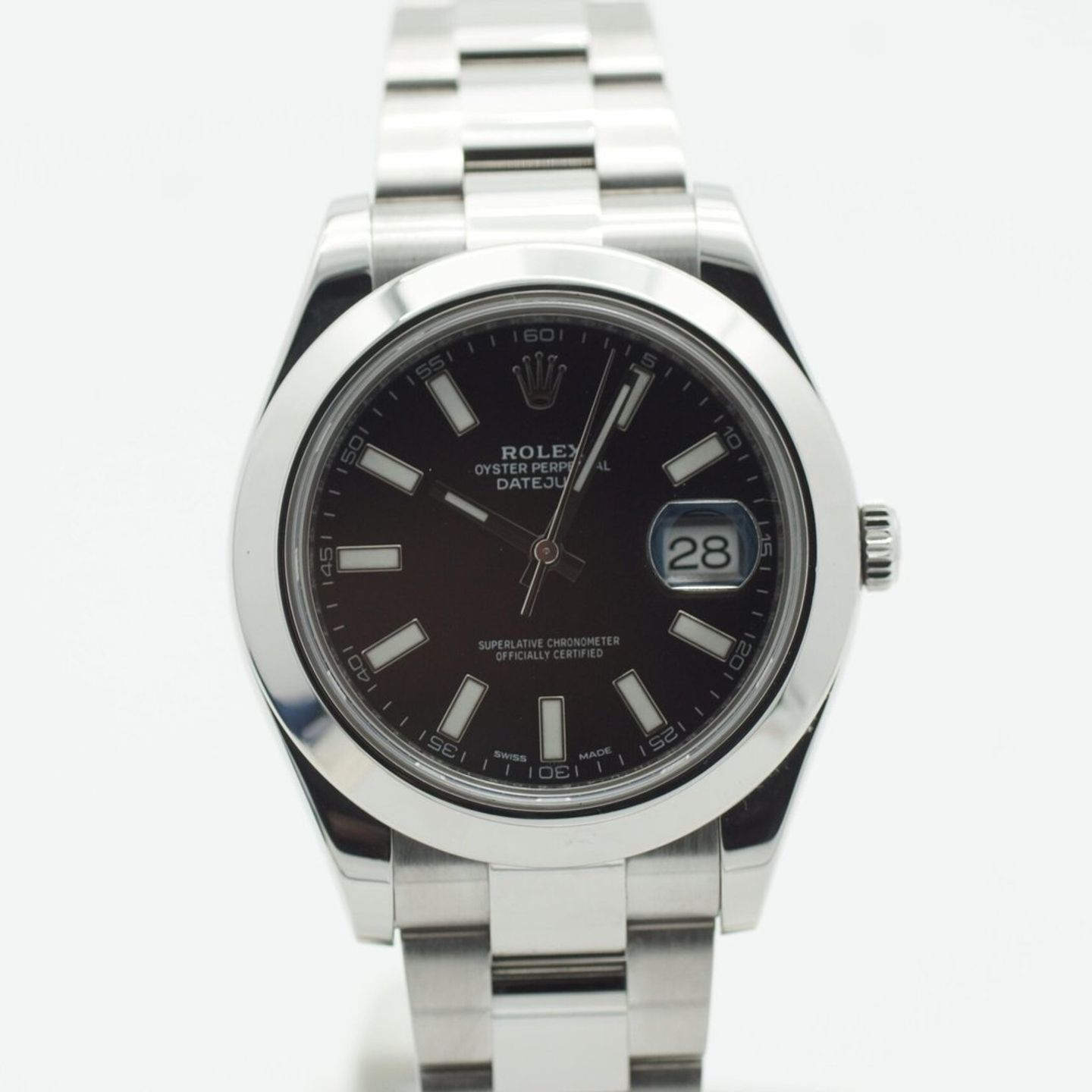 Rolex Datejust II 116300 (2017) - 41 mm Steel case (2/8)