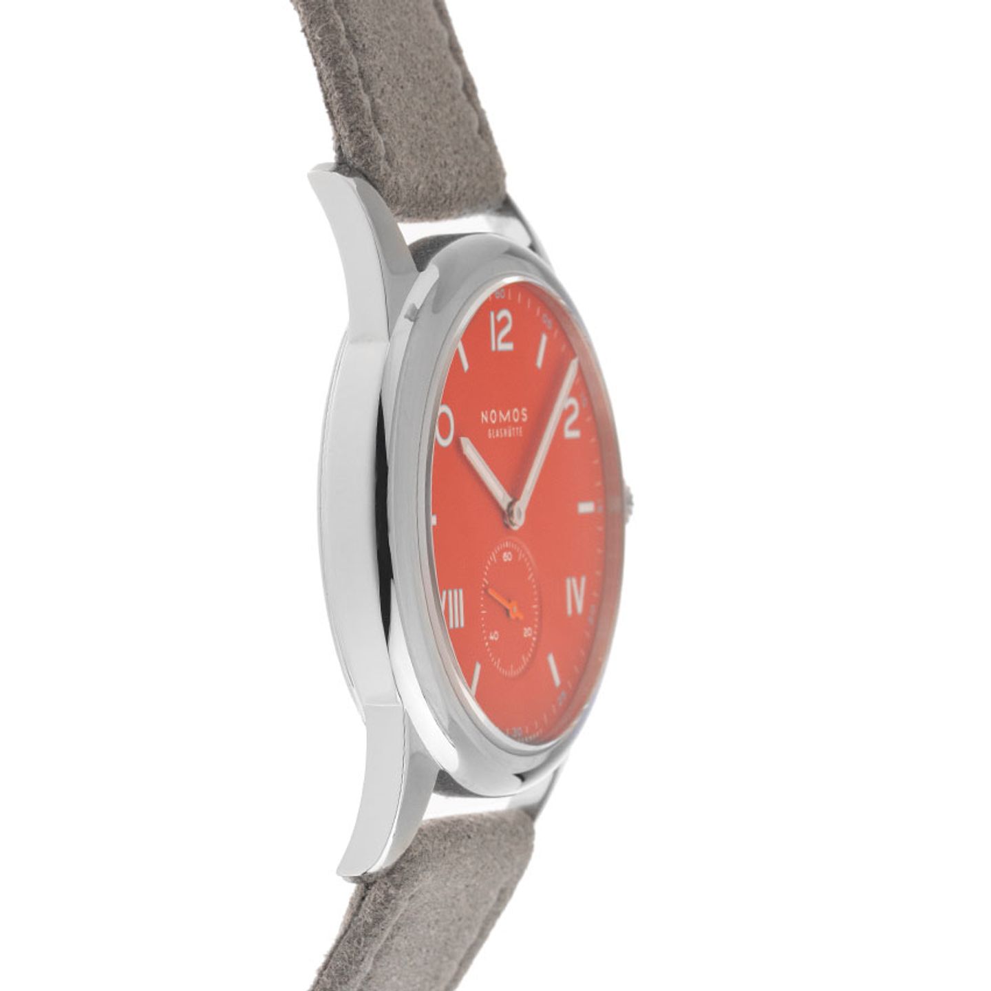 NOMOS Club Campus 723 (2024) - Red dial 39 mm Steel case (4/6)