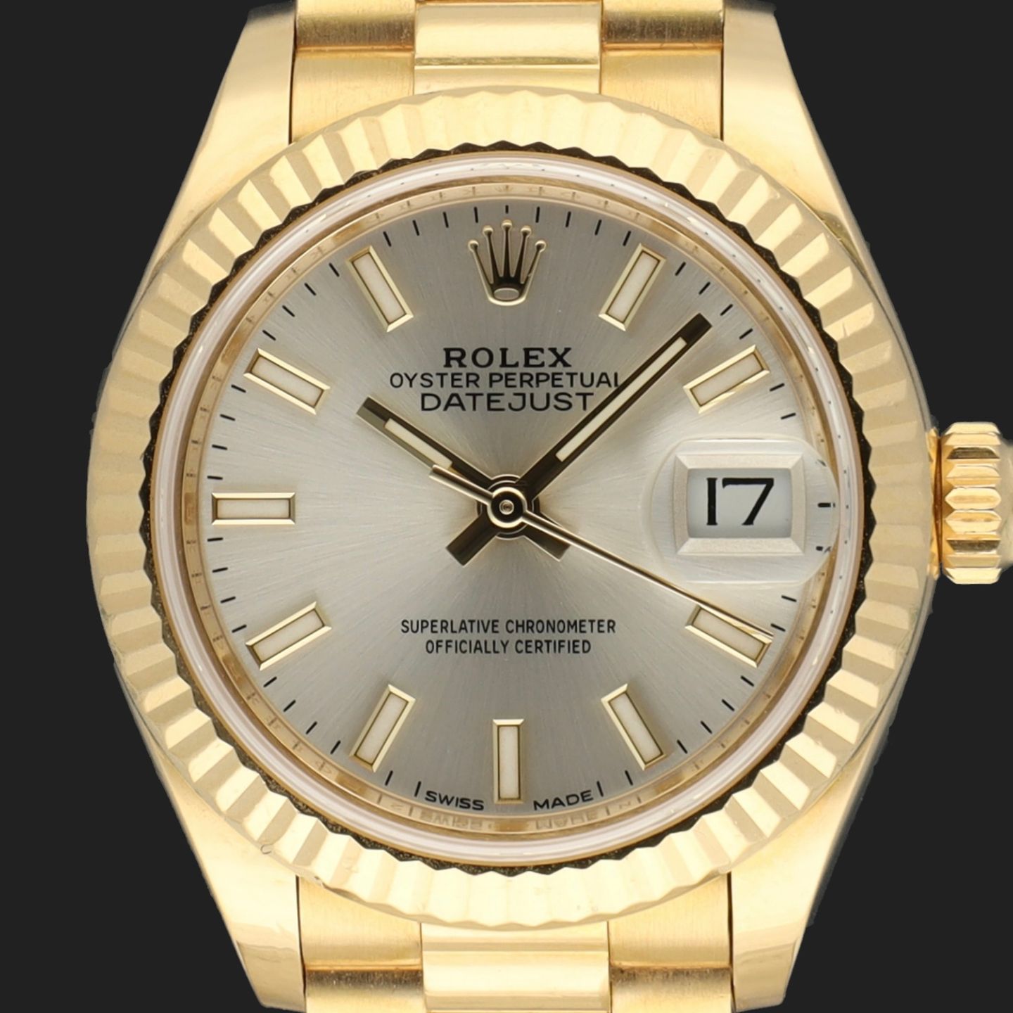 Rolex Lady-Datejust 279178 (2018) - 28 mm Yellow Gold case (2/8)